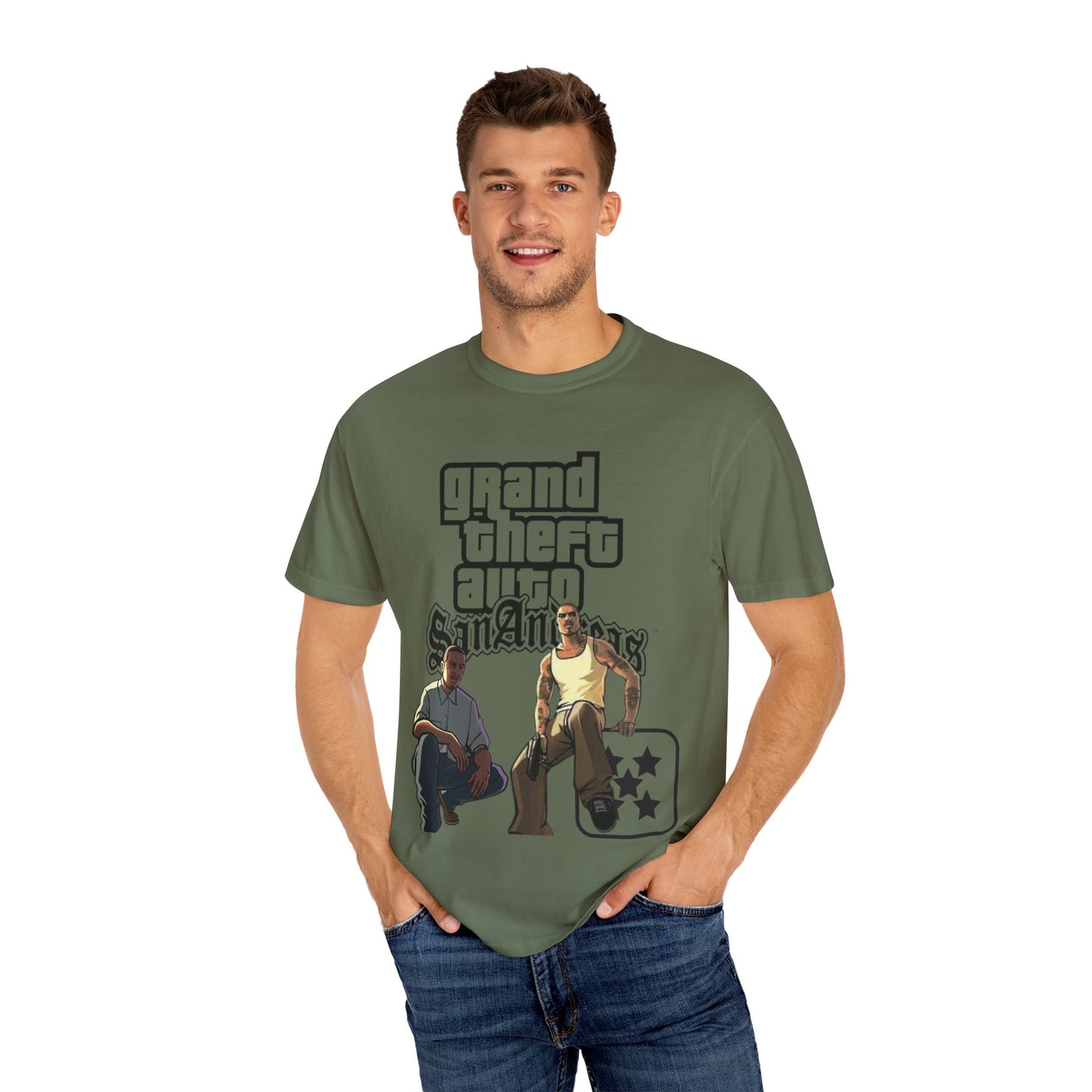 GTA San Andreas Garment-Dyed T-shirt