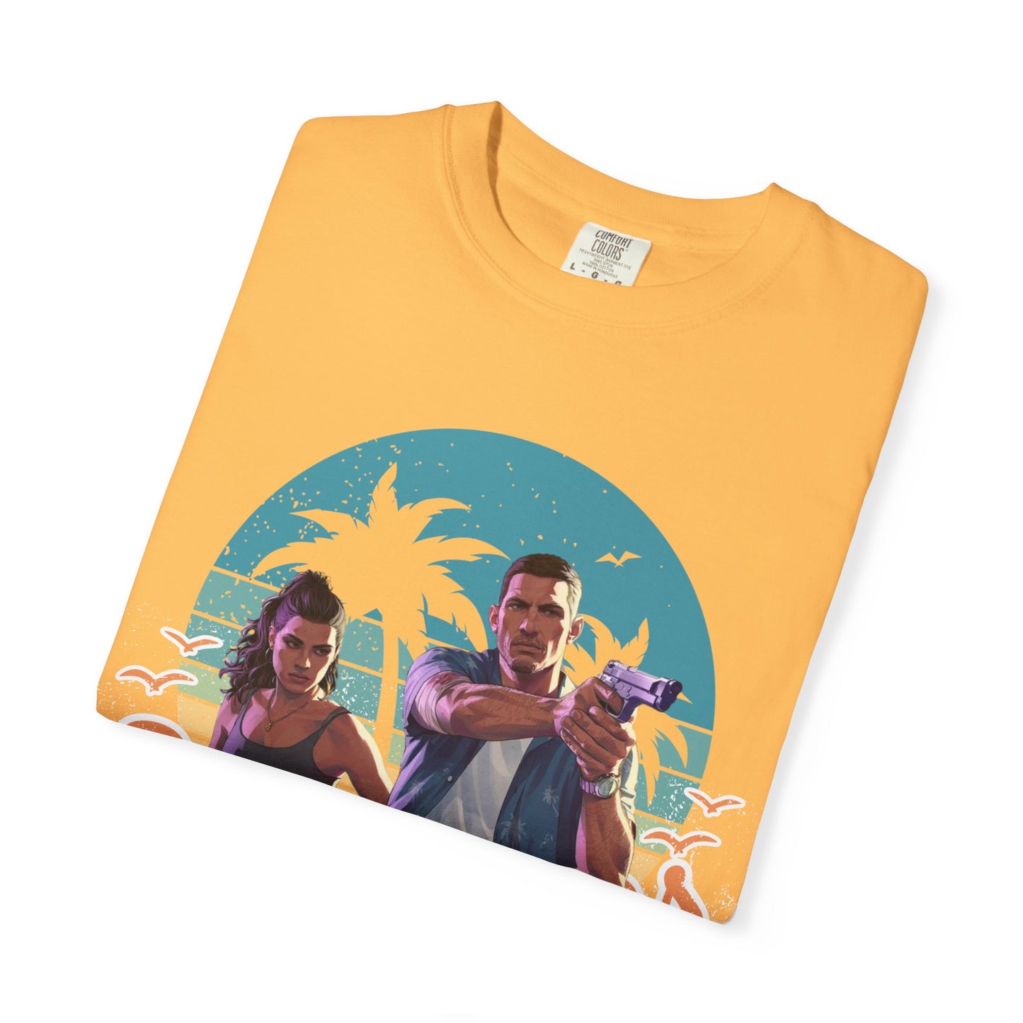 Retro Summer Vibe T-Shirt, Vacation Tee, Beach Day Shirt, Fun Summer Apparel, Unisex Graphic Tee, Gift for Him or Her