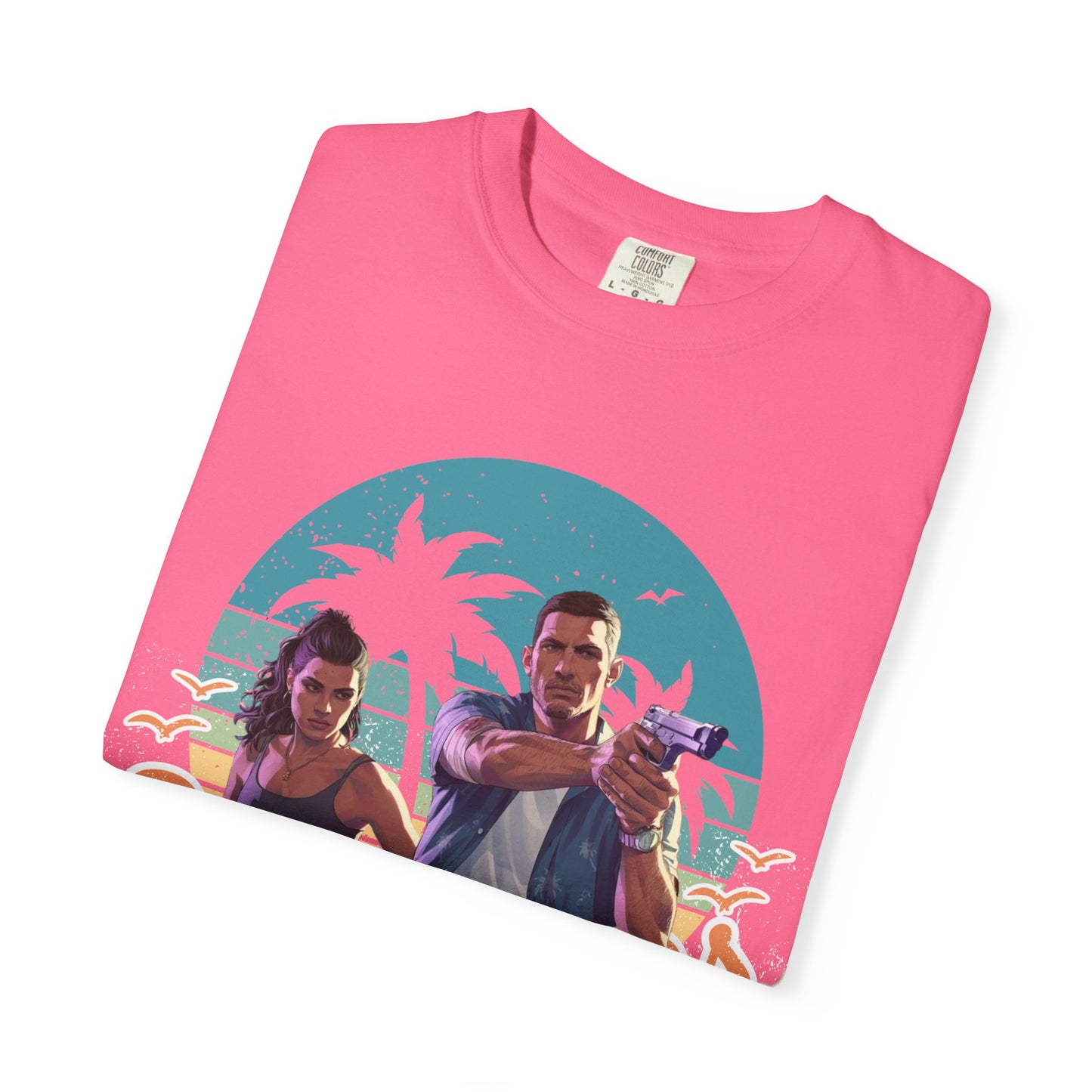 Retro Summer Vibe T-Shirt, Vacation Tee, Beach Day Shirt, Fun Summer Apparel, Unisex Graphic Tee, Gift for Him or Her