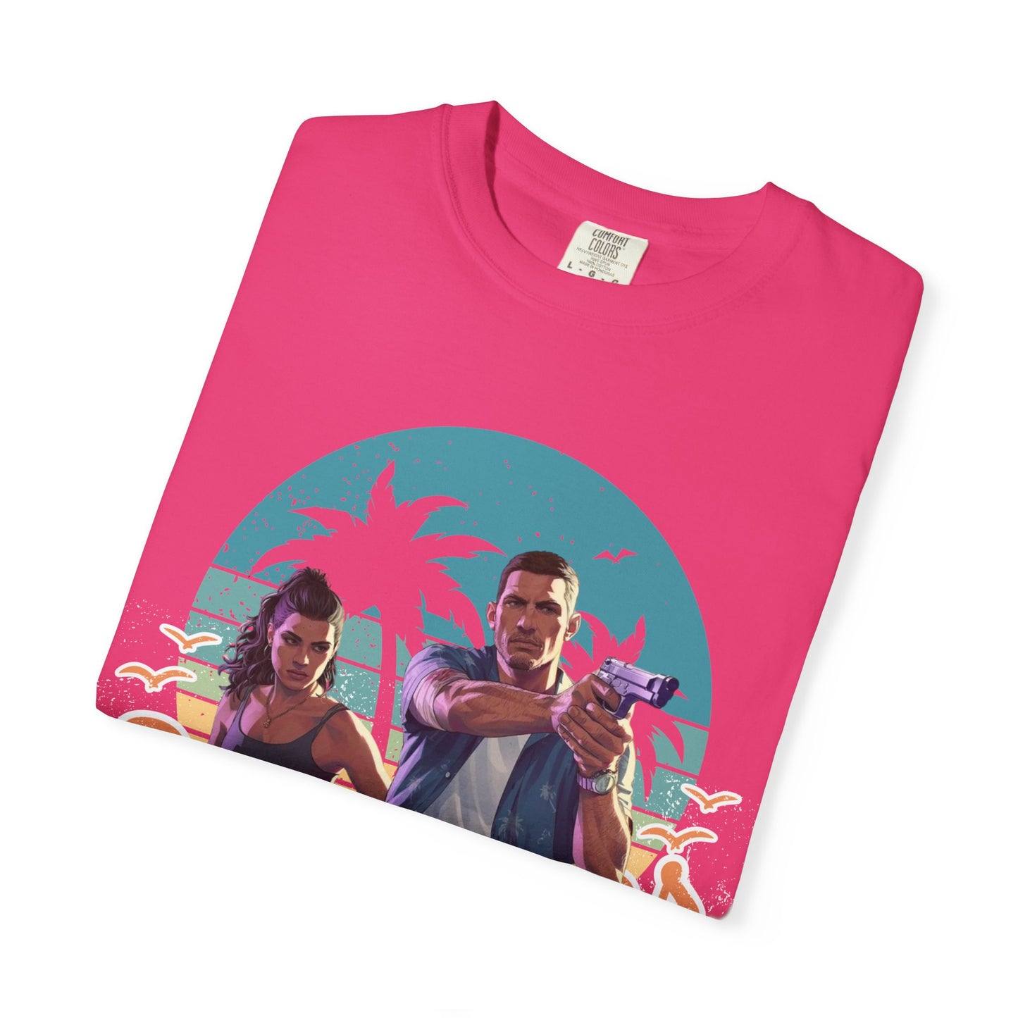 Retro Summer Vibe T-Shirt, Vacation Tee, Beach Day Shirt, Fun Summer Apparel, Unisex Graphic Tee, Gift for Him or Her