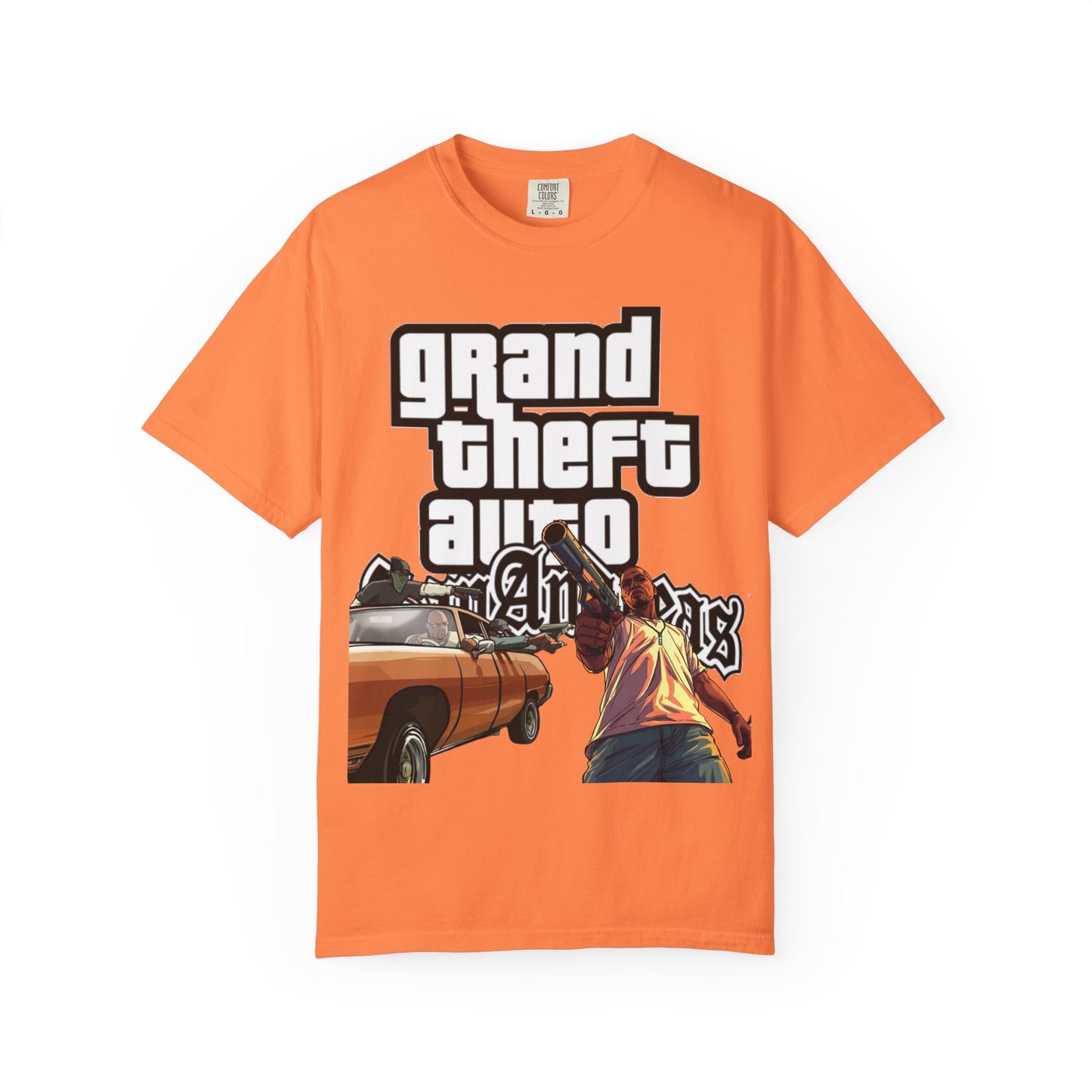GTA-Inspired Unisex T-Shirt, Graphic Tee, Gamer Gift, Casual Wear, Vintage Style, Streetwear Fashion
