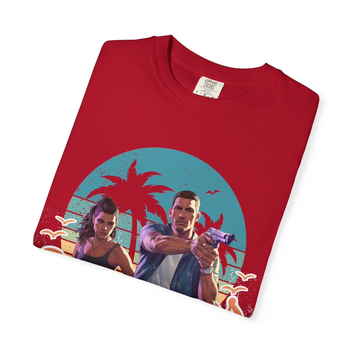 Retro Summer Vibe T-Shirt, Vacation Tee, Beach Day Shirt, Fun Summer Apparel, Unisex Graphic Tee, Gift for Him or Her