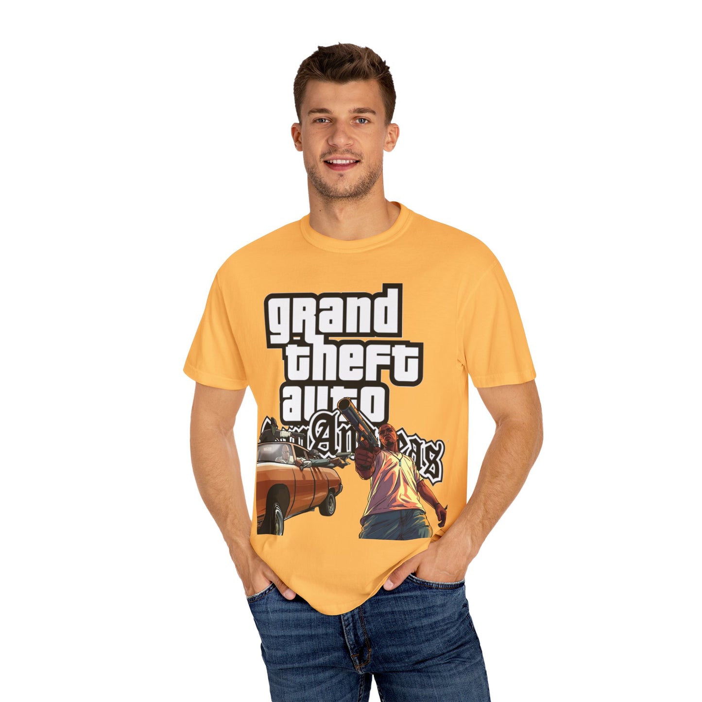 GTA-Inspired Unisex T-Shirt, Graphic Tee, Gamer Gift, Casual Wear, Vintage Style, Streetwear Fashion