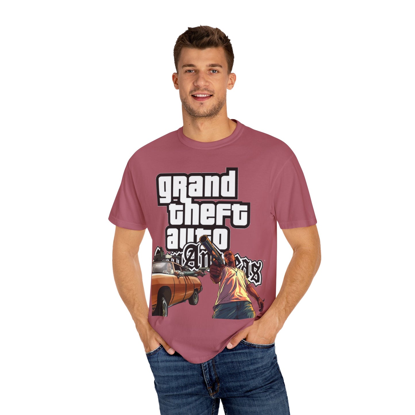GTA-Inspired Unisex T-Shirt, Graphic Tee, Gamer Gift, Casual Wear, Vintage Style, Streetwear Fashion