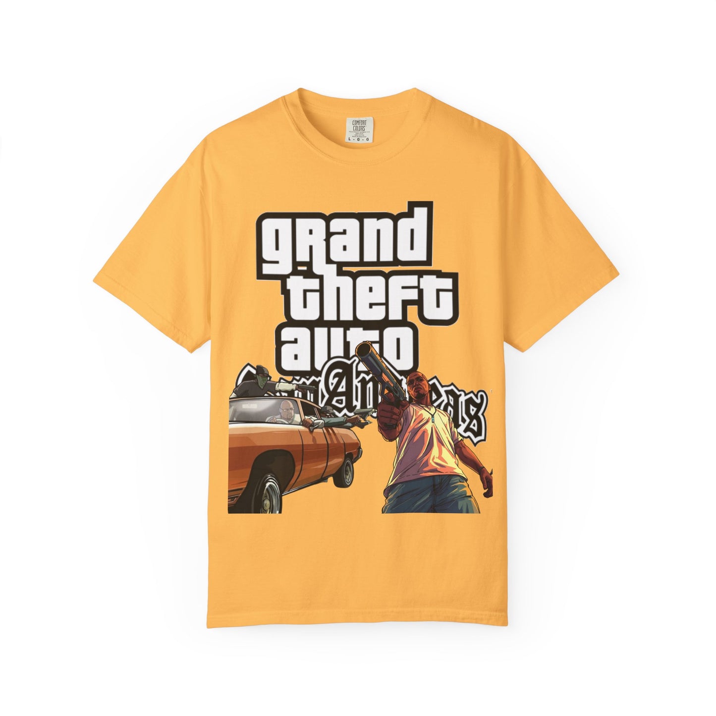 GTA-Inspired Unisex T-Shirt, Graphic Tee, Gamer Gift, Casual Wear, Vintage Style, Streetwear Fashion