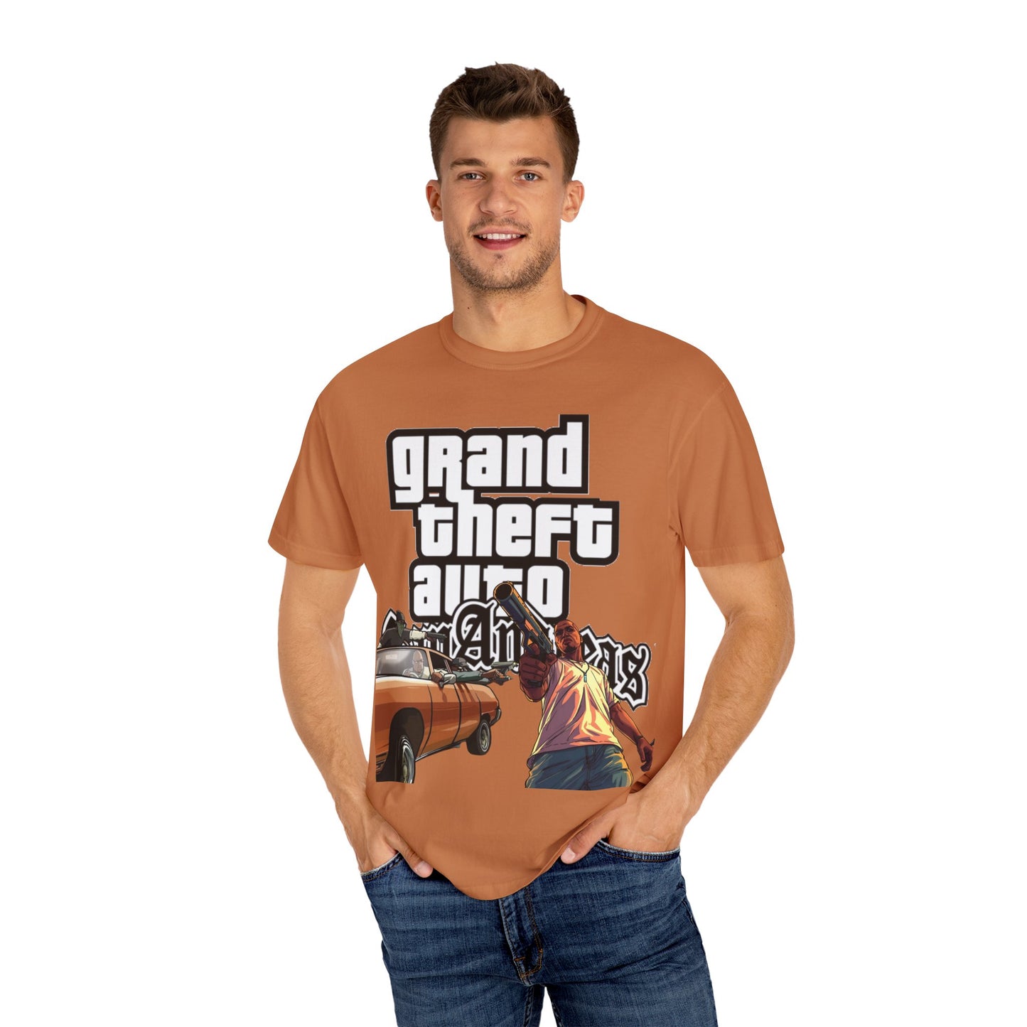GTA-Inspired Unisex T-Shirt, Graphic Tee, Gamer Gift, Casual Wear, Vintage Style, Streetwear Fashion