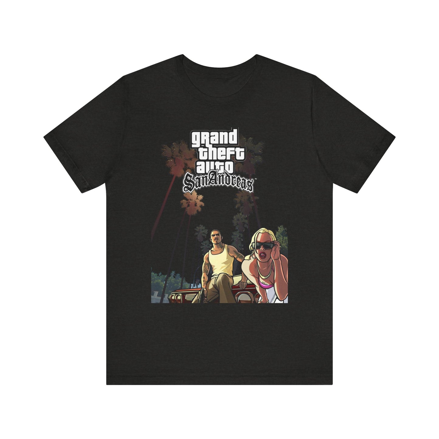Grand Theft Auto Inspired Unisex Tee, Gamer Gift, Video Game T-Shirt, Casual Style, Graphic Tee, Fun Summer Top
