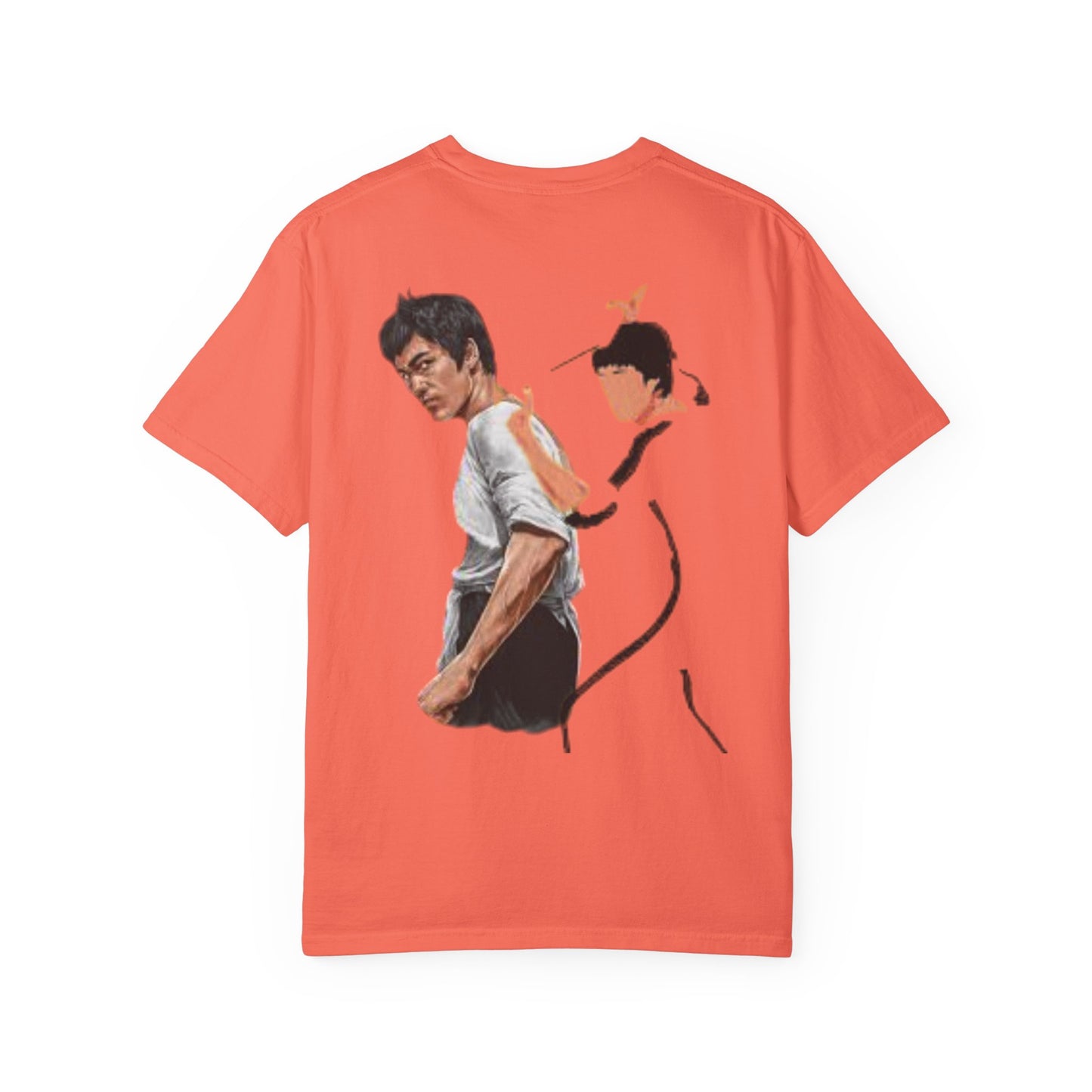 Dynamic Dragon Graphic Tee, Unisex Casual Shirt, Cool Art T-Shirt, Gift for Martial Arts Lovers, Streetwear Essentials