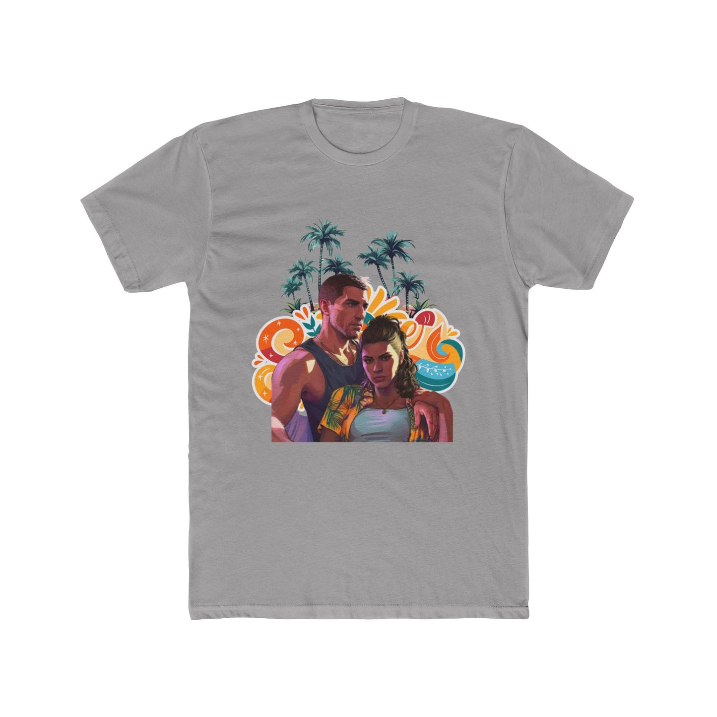 Cotton Tee GTA 6 Unisex Crew Shirt