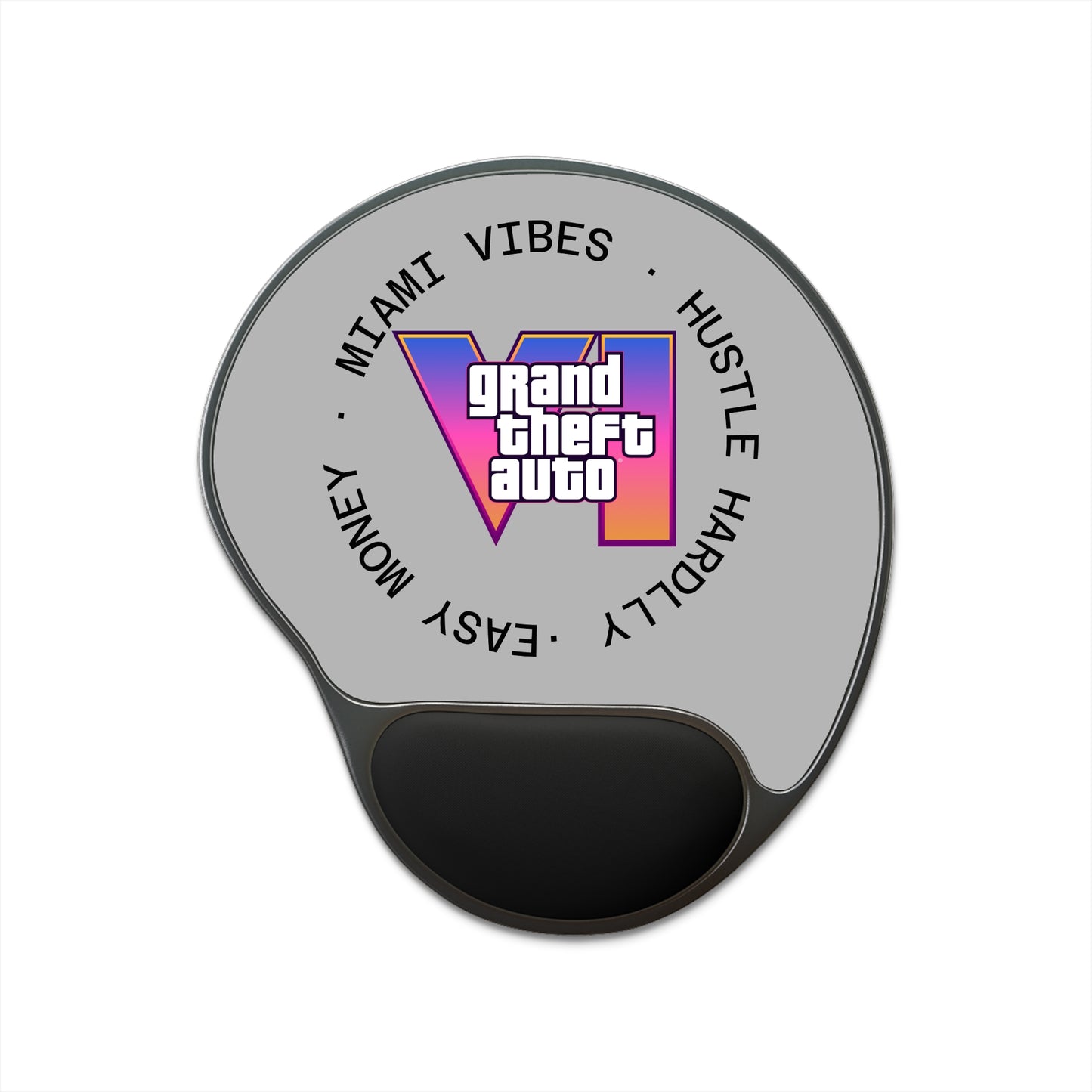 Vibrant Gamer Mouse Pad with Wrist Rest - Perfect for Home Office, Gaming Setup, Gift for Gamers, Stylish Desk Accessory