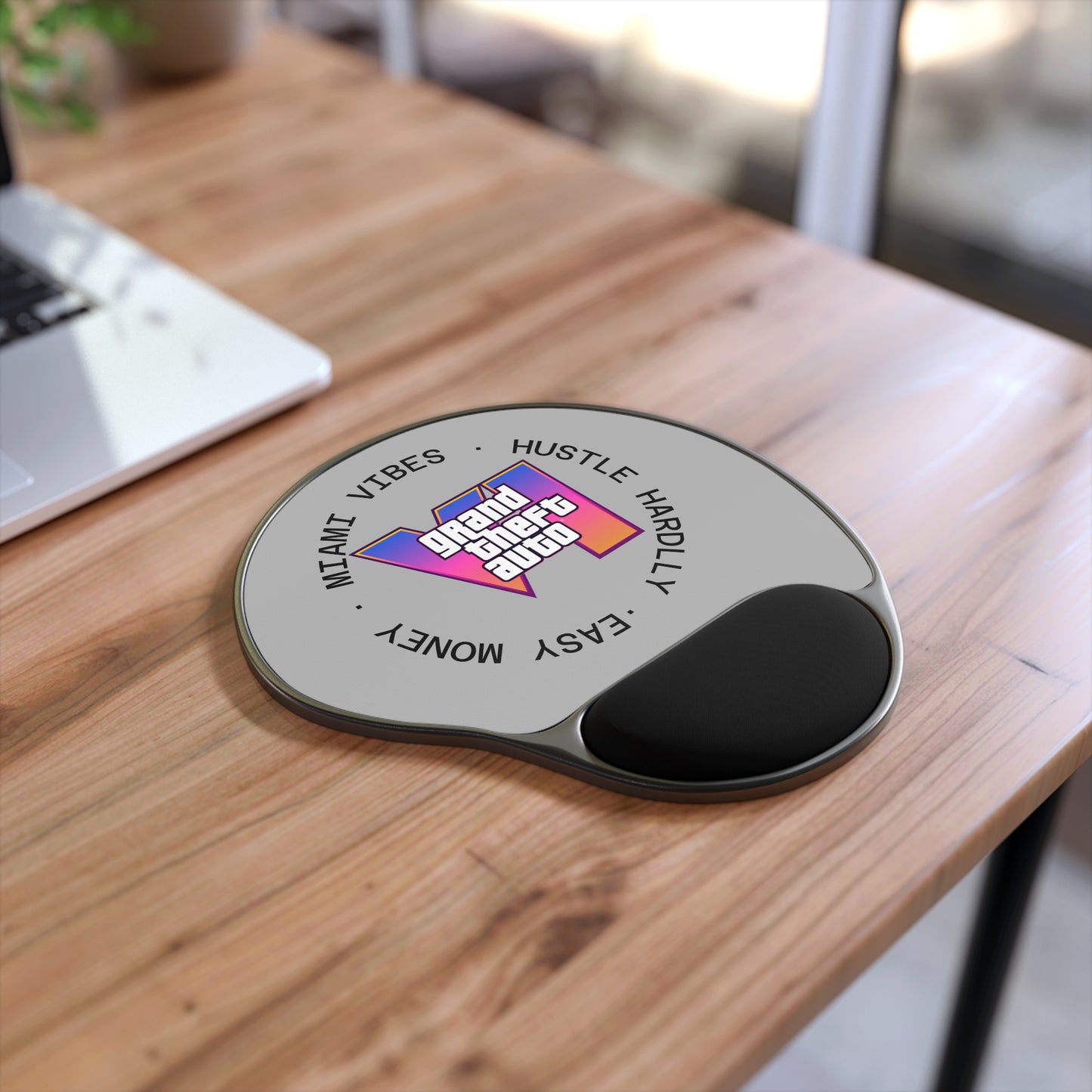 Vibrant Gamer Mouse Pad with Wrist Rest - Perfect for Home Office, Gaming Setup, Gift for Gamers, Stylish Desk Accessory