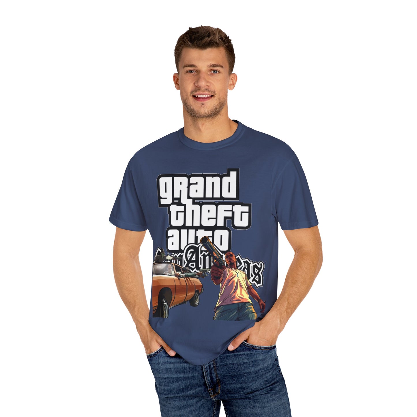 GTA-Inspired Unisex T-Shirt, Graphic Tee, Gamer Gift, Casual Wear, Vintage Style, Streetwear Fashion