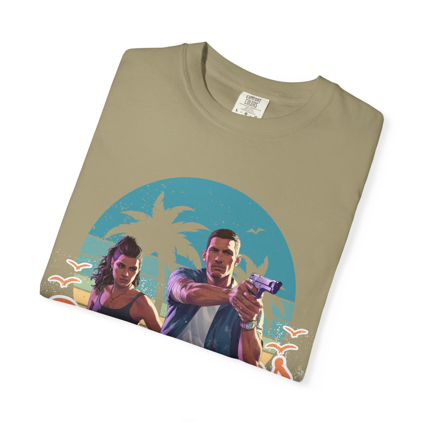Retro Summer Vibe T-Shirt, Vacation Tee, Beach Day Shirt, Fun Summer Apparel, Unisex Graphic Tee, Gift for Him or Her