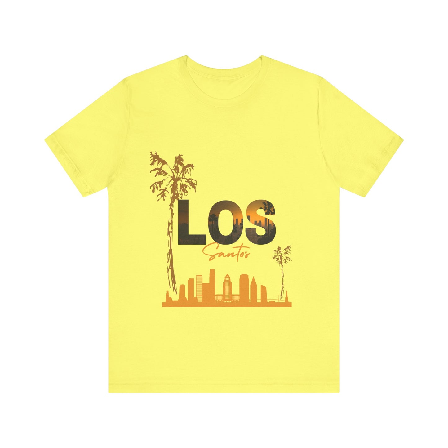 Gamer Tee - Los Santos GTA Universe Unisex Jersey Short Sleeve Tee