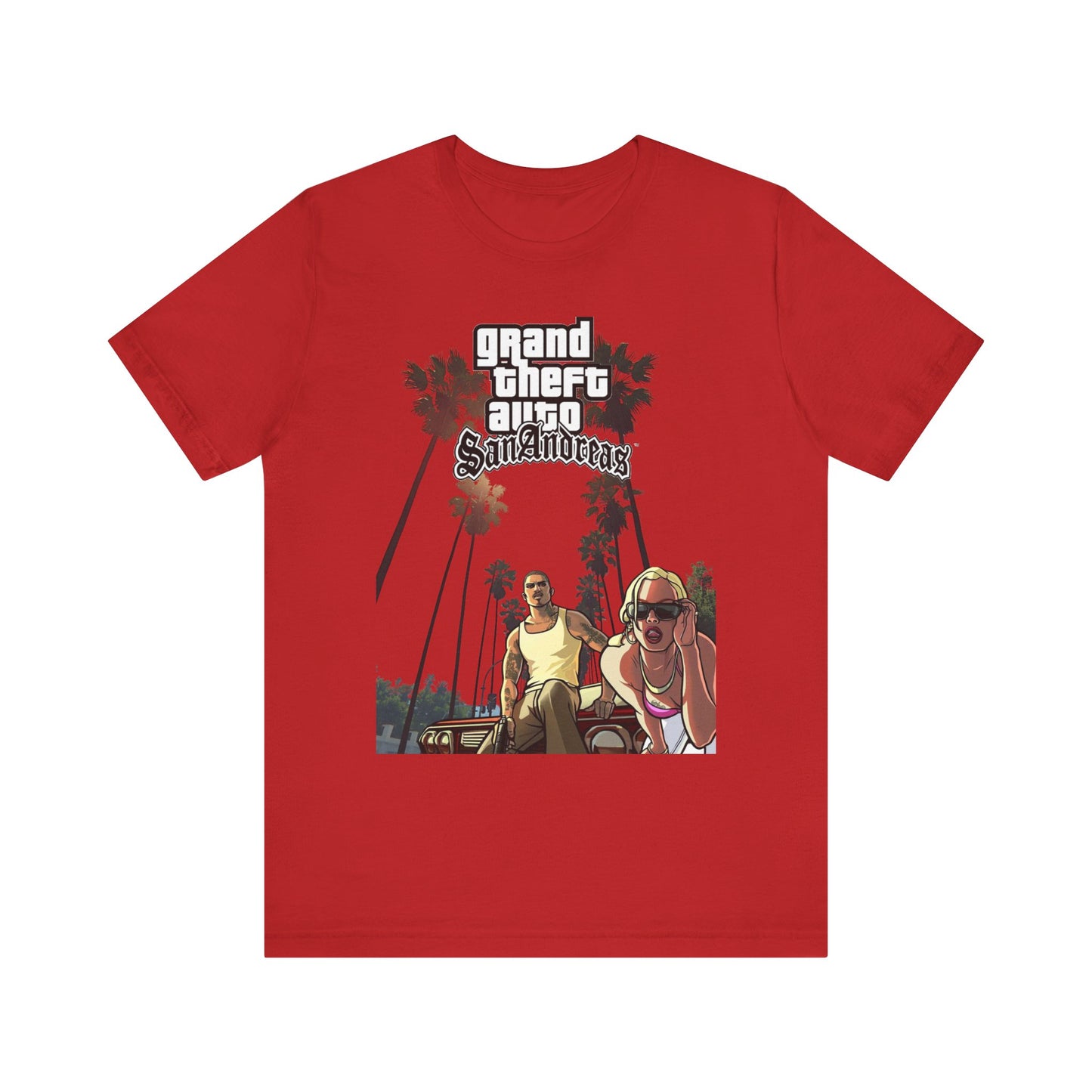 Grand Theft Auto Inspired Unisex Tee, Gamer Gift, Video Game T-Shirt, Casual Style, Graphic Tee, Fun Summer Top
