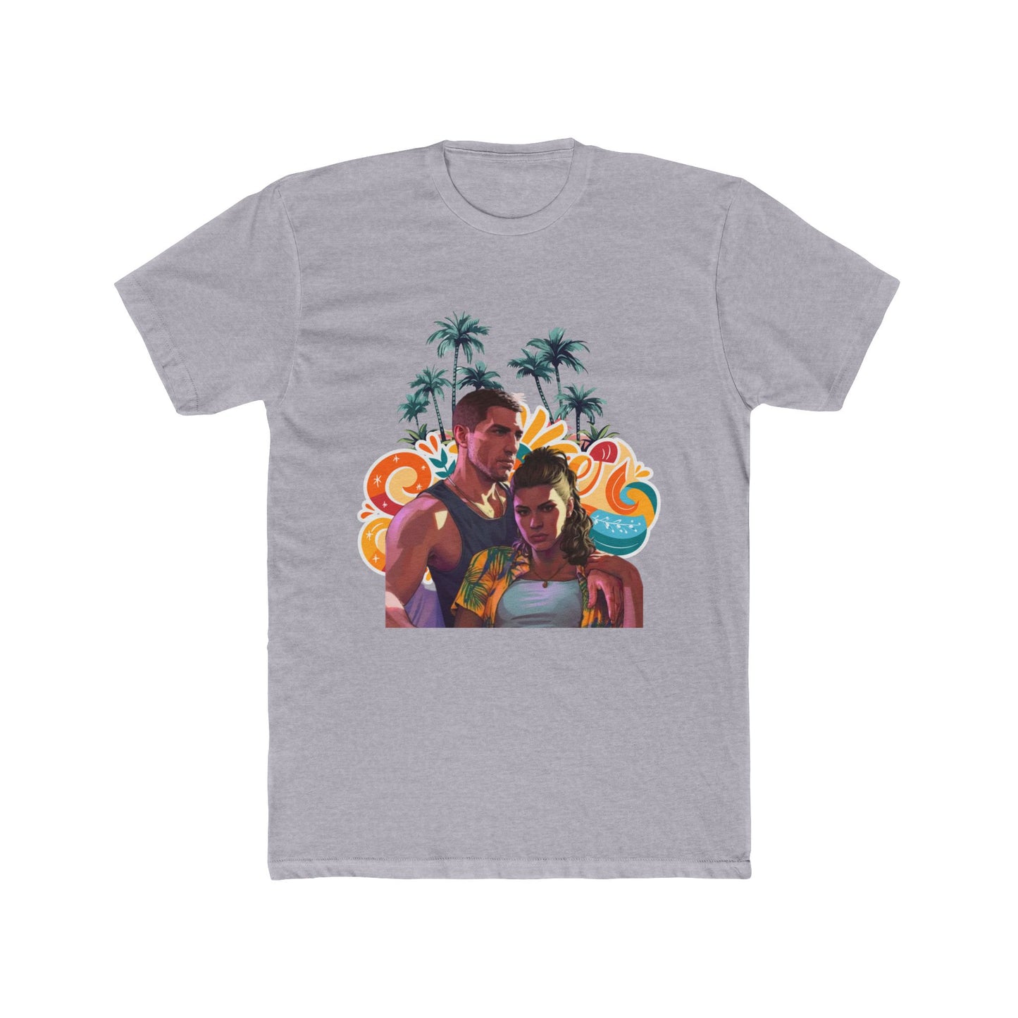 Cotton Tee GTA 6 Unisex Crew Shirt