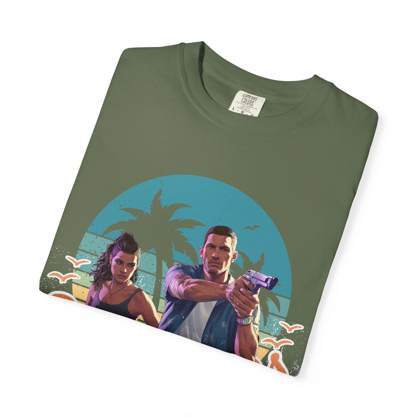 Retro Summer Vibe T-Shirt, Vacation Tee, Beach Day Shirt, Fun Summer Apparel, Unisex Graphic Tee, Gift for Him or Her