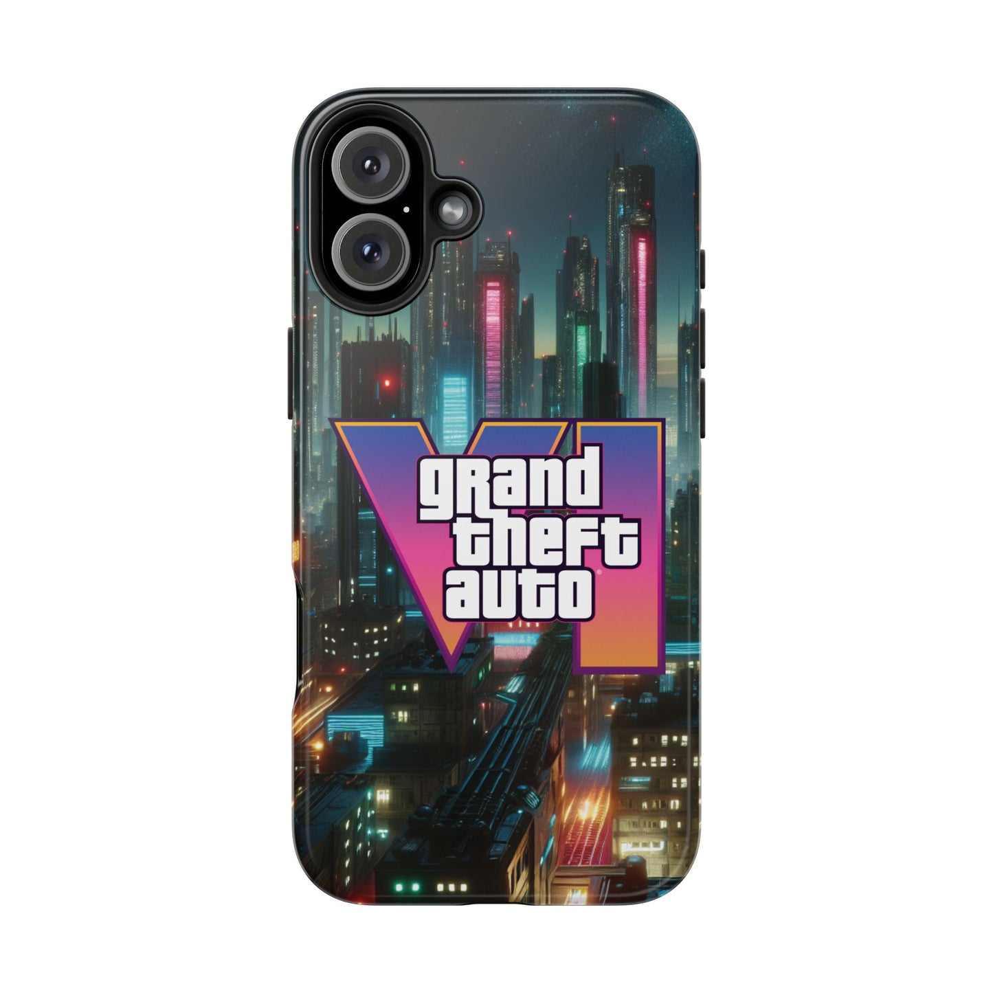 Gamer Tough Phone Cases, Grand Theft Auto Inspired, Durable Protection, Perfect for Gamers, Gift for Birthdays, Holidays