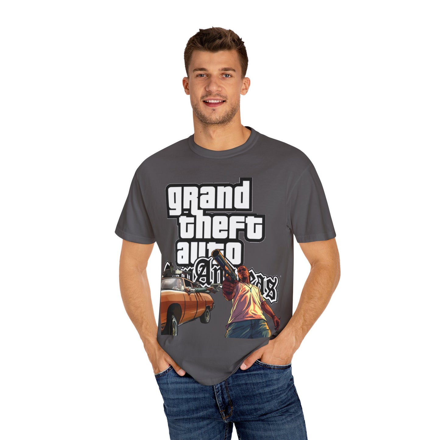 GTA-Inspired Unisex T-Shirt, Graphic Tee, Gamer Gift, Casual Wear, Vintage Style, Streetwear Fashion