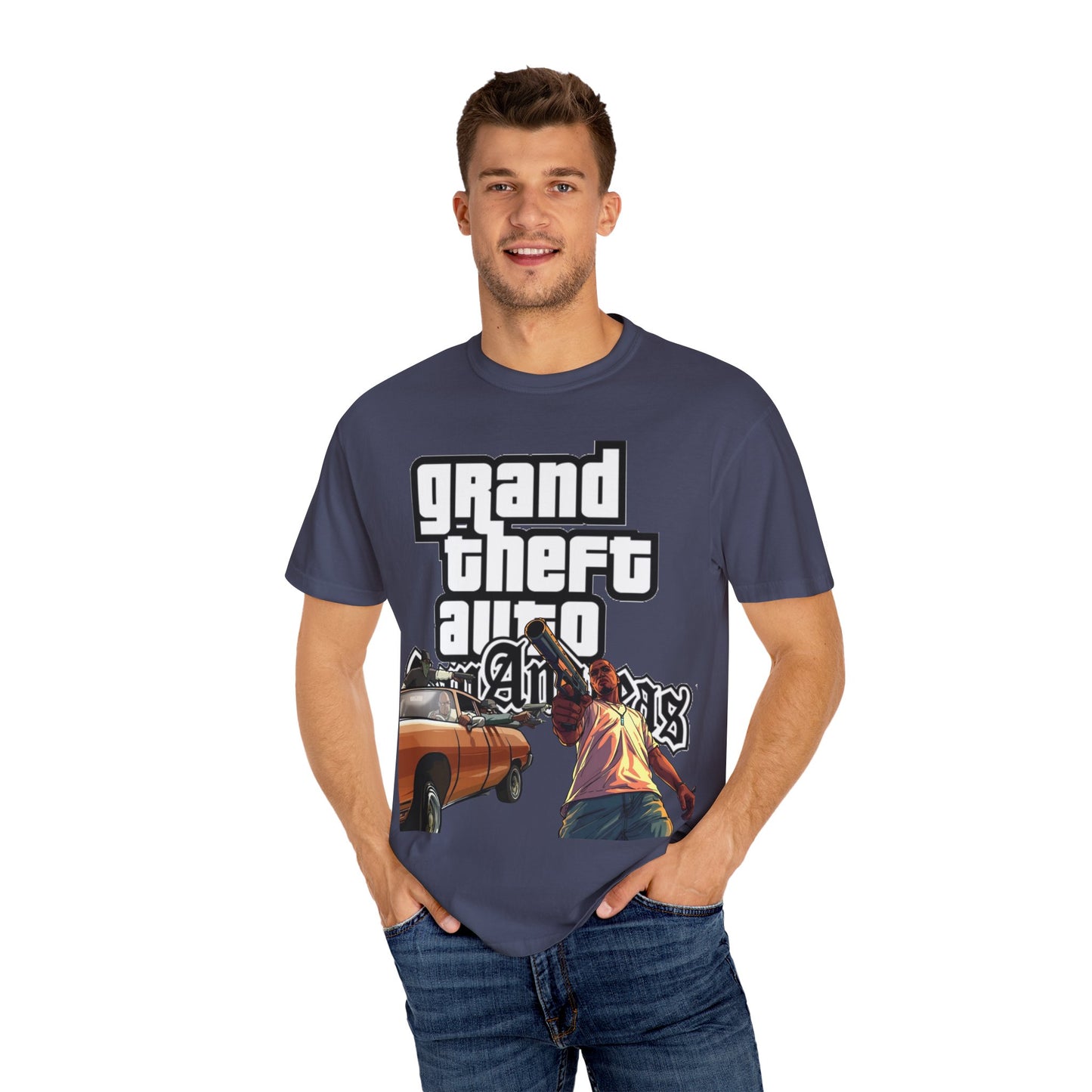 GTA-Inspired Unisex T-Shirt, Graphic Tee, Gamer Gift, Casual Wear, Vintage Style, Streetwear Fashion