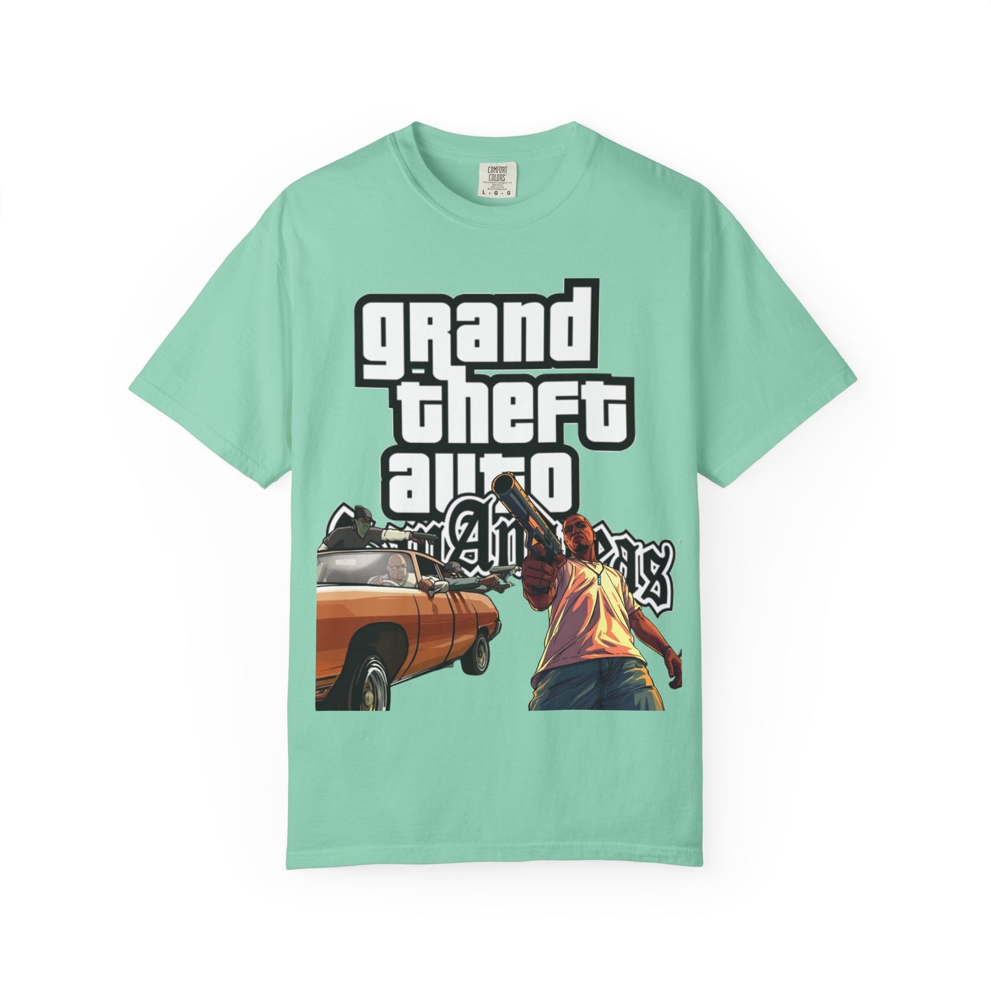GTA-Inspired Unisex T-Shirt, Graphic Tee, Gamer Gift, Casual Wear, Vintage Style, Streetwear Fashion