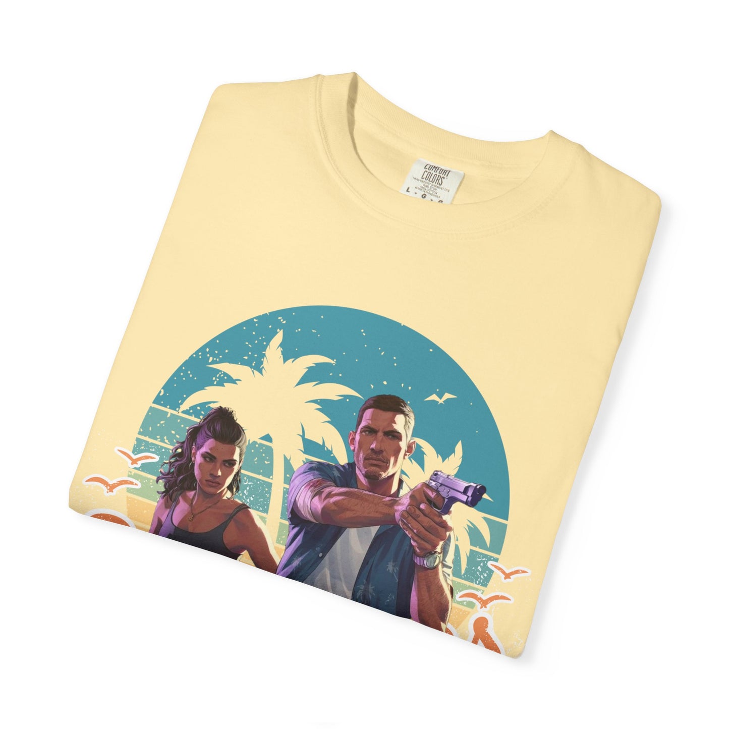 Retro Summer Vibe T-Shirt, Vacation Tee, Beach Day Shirt, Fun Summer Apparel, Unisex Graphic Tee, Gift for Him or Her