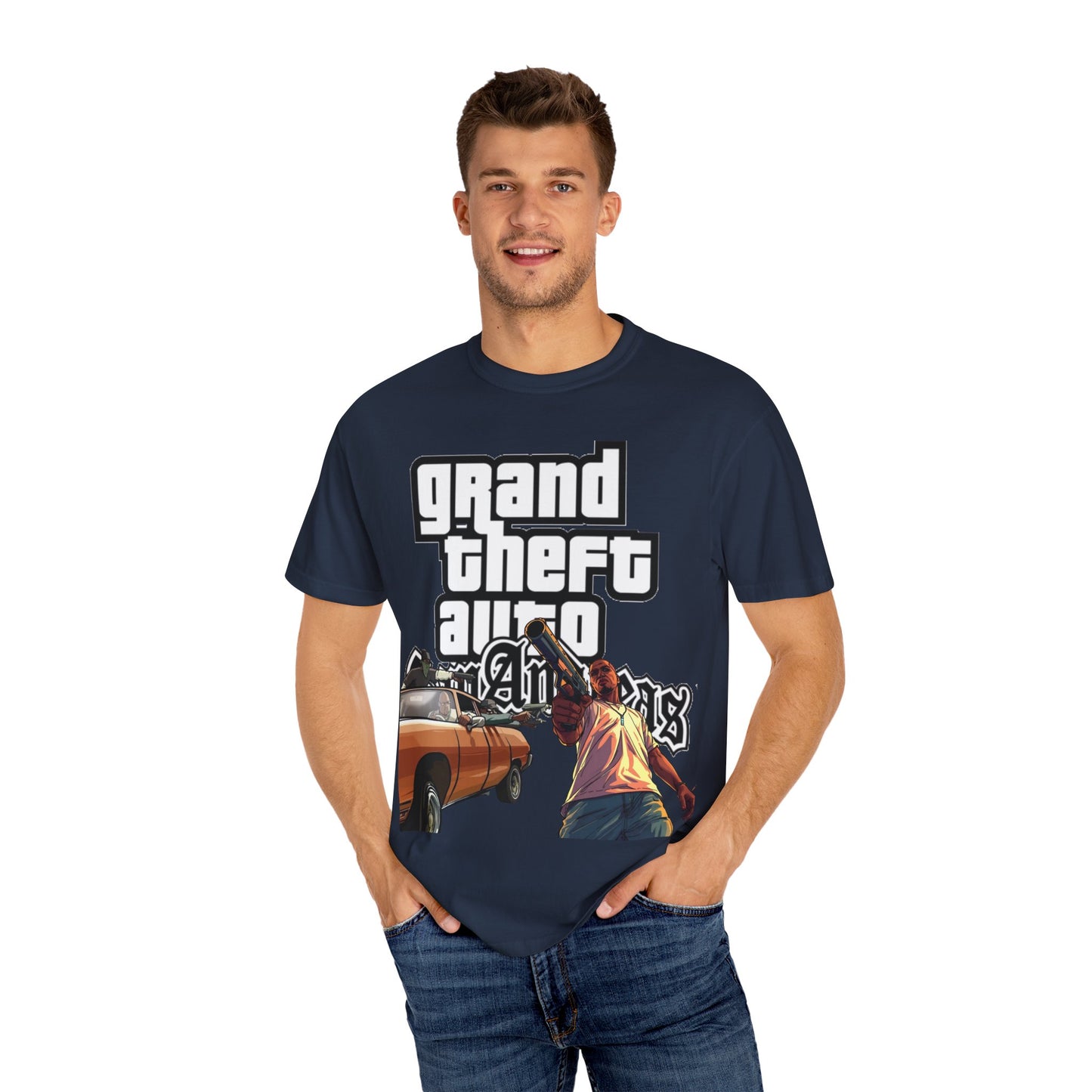 GTA-Inspired Unisex T-Shirt, Graphic Tee, Gamer Gift, Casual Wear, Vintage Style, Streetwear Fashion