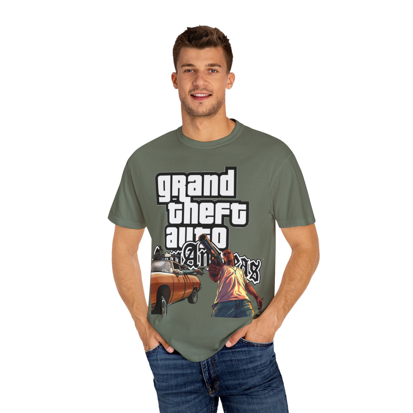 GTA-Inspired Unisex T-Shirt, Graphic Tee, Gamer Gift, Casual Wear, Vintage Style, Streetwear Fashion