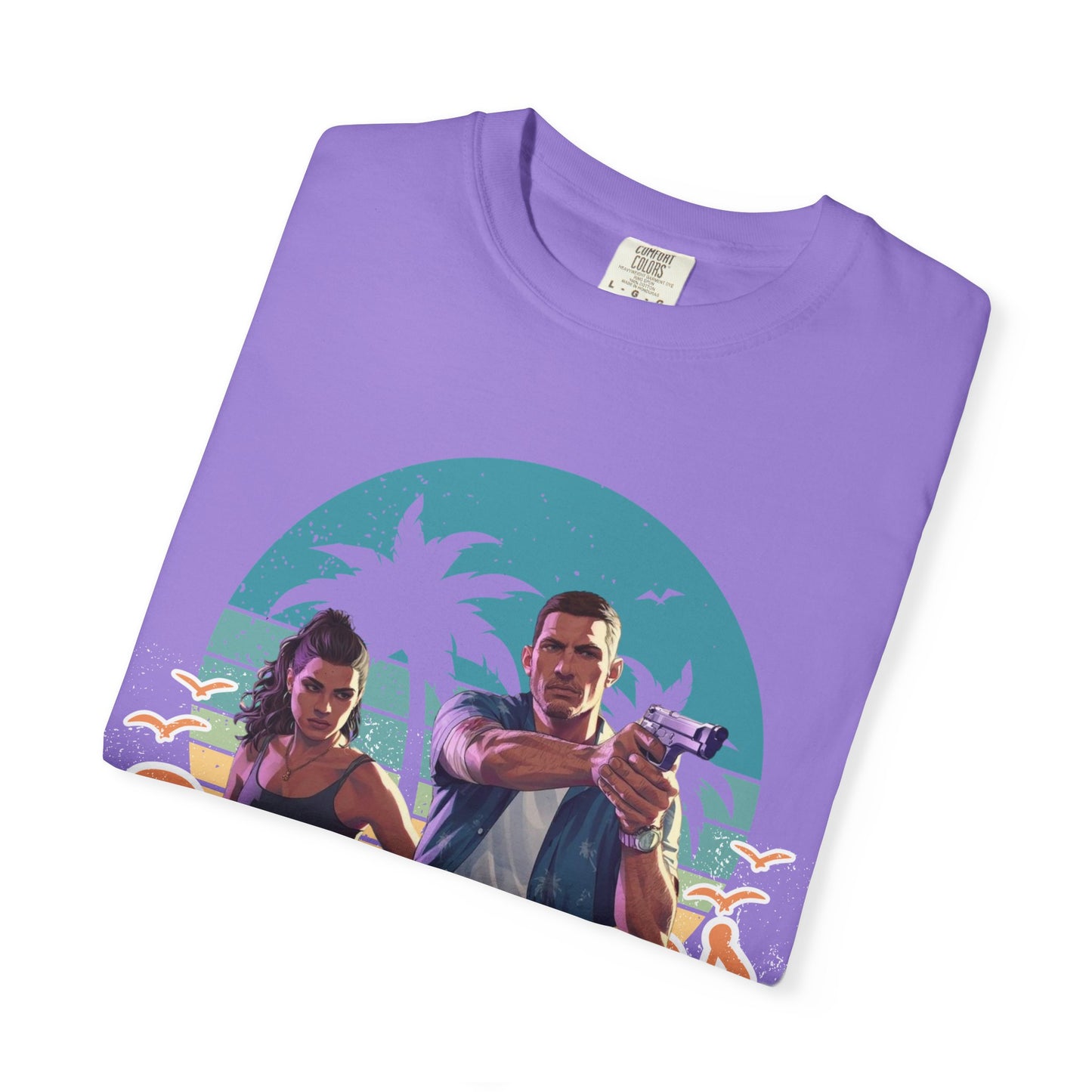 Retro Summer Vibe T-Shirt, Vacation Tee, Beach Day Shirt, Fun Summer Apparel, Unisex Graphic Tee, Gift for Him or Her