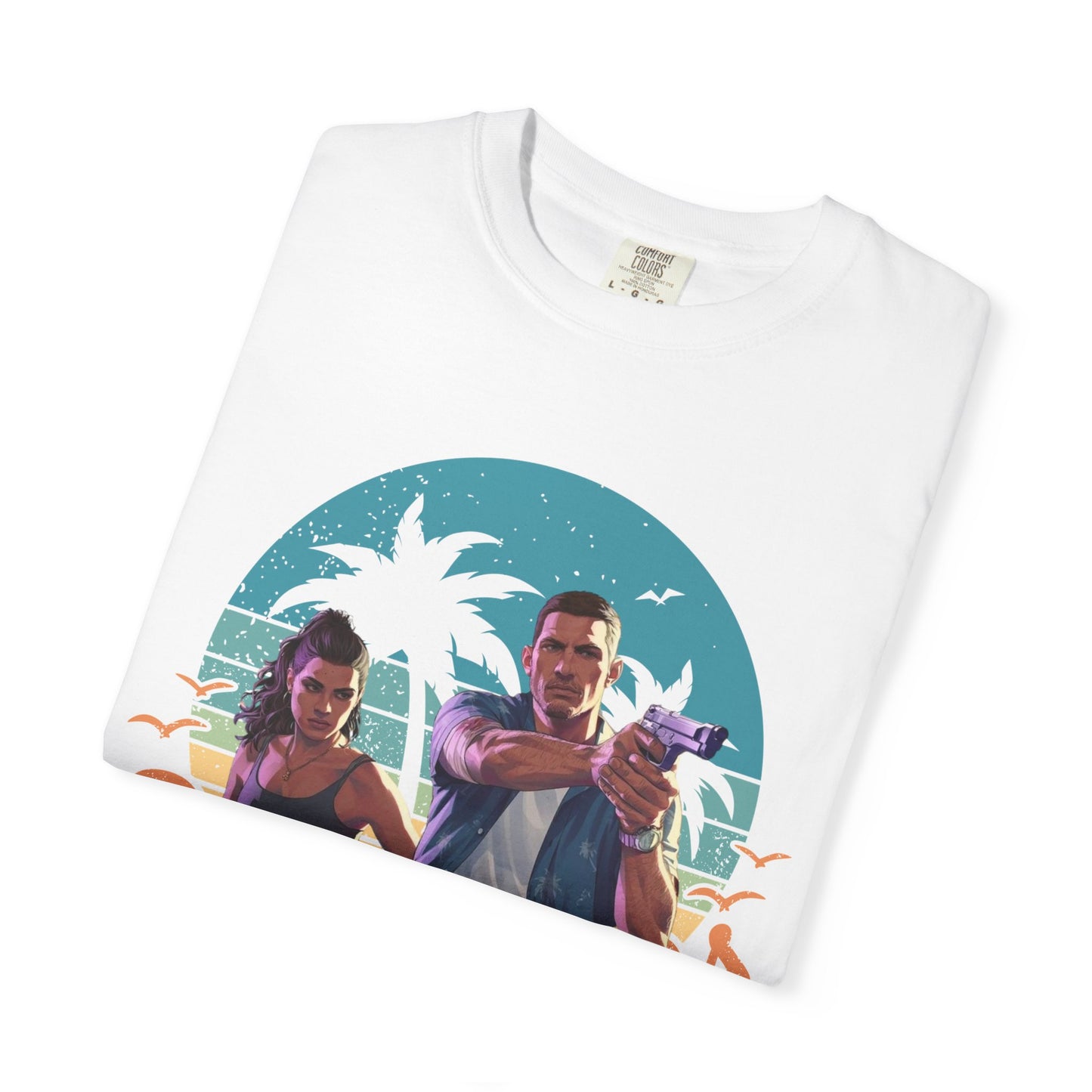 Retro Summer Vibe T-Shirt, Vacation Tee, Beach Day Shirt, Fun Summer Apparel, Unisex Graphic Tee, Gift for Him or Her