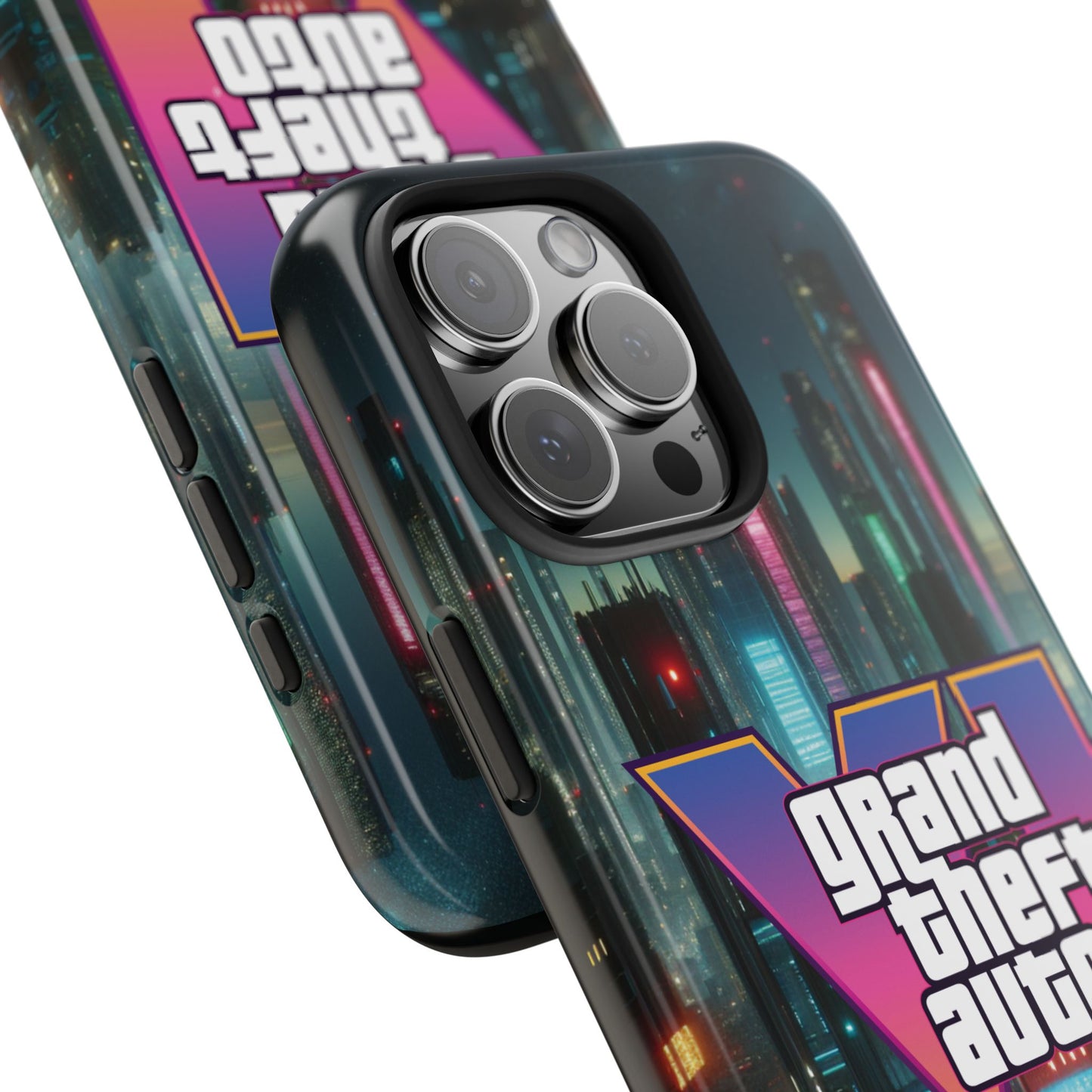 Gamer Tough Phone Cases, Grand Theft Auto Inspired, Durable Protection, Perfect for Gamers, Gift for Birthdays, Holidays