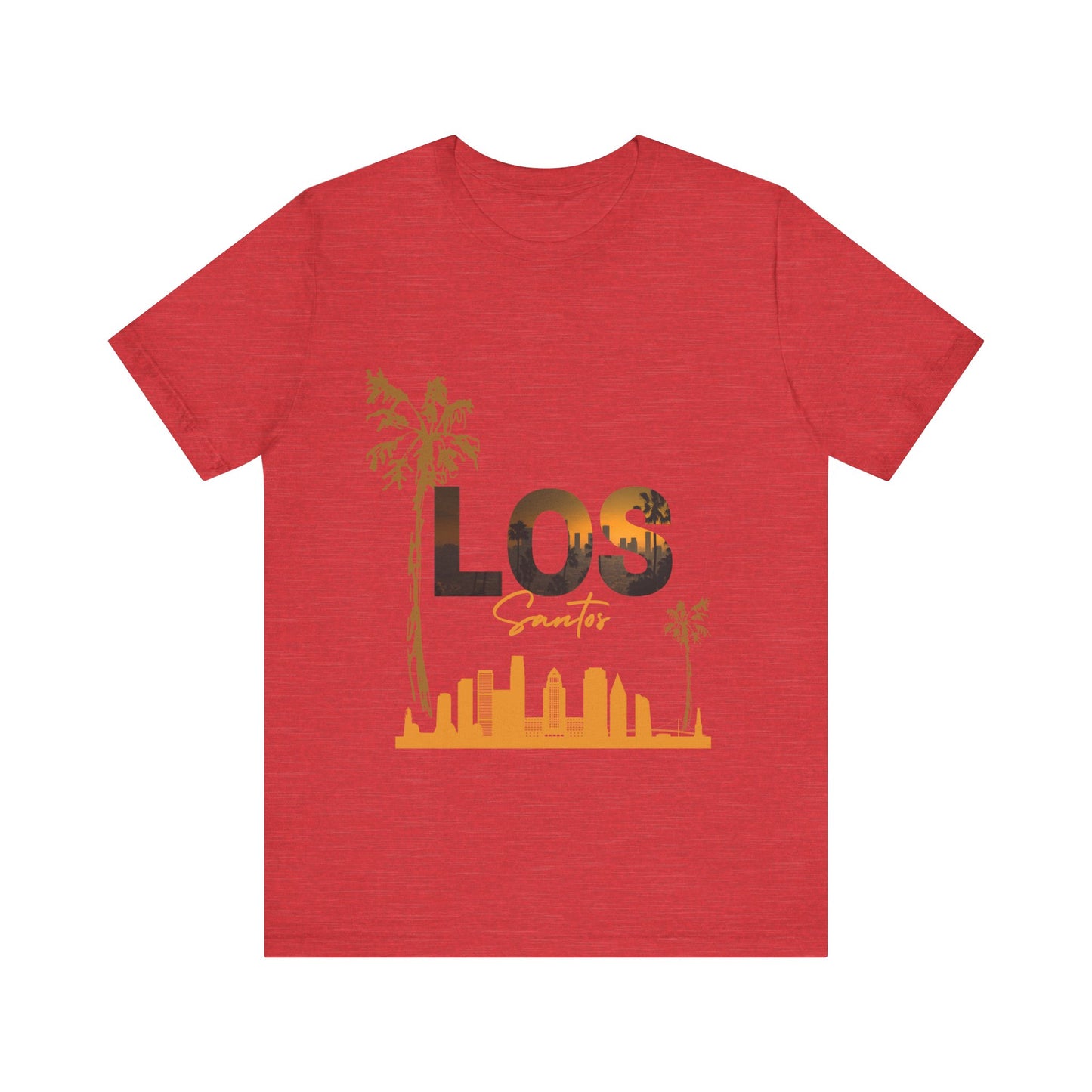 Gamer Tee - Los Santos GTA Universe Unisex Jersey Short Sleeve Tee