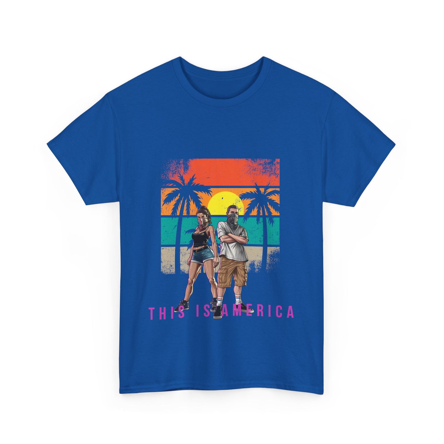 GTA Inspired Unisex Tee - This is America Design