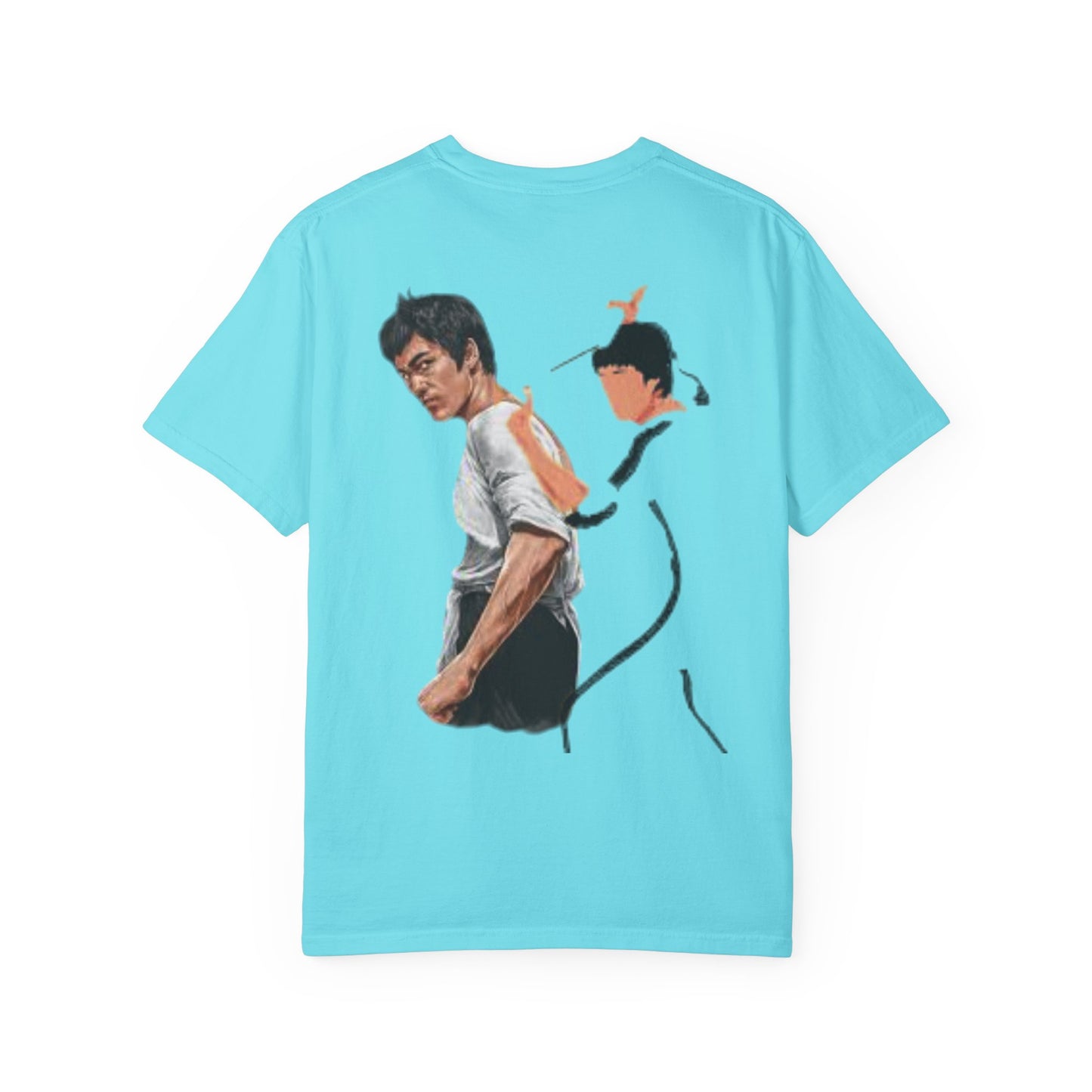 Dynamic Dragon Graphic Tee, Unisex Casual Shirt, Cool Art T-Shirt, Gift for Martial Arts Lovers, Streetwear Essentials