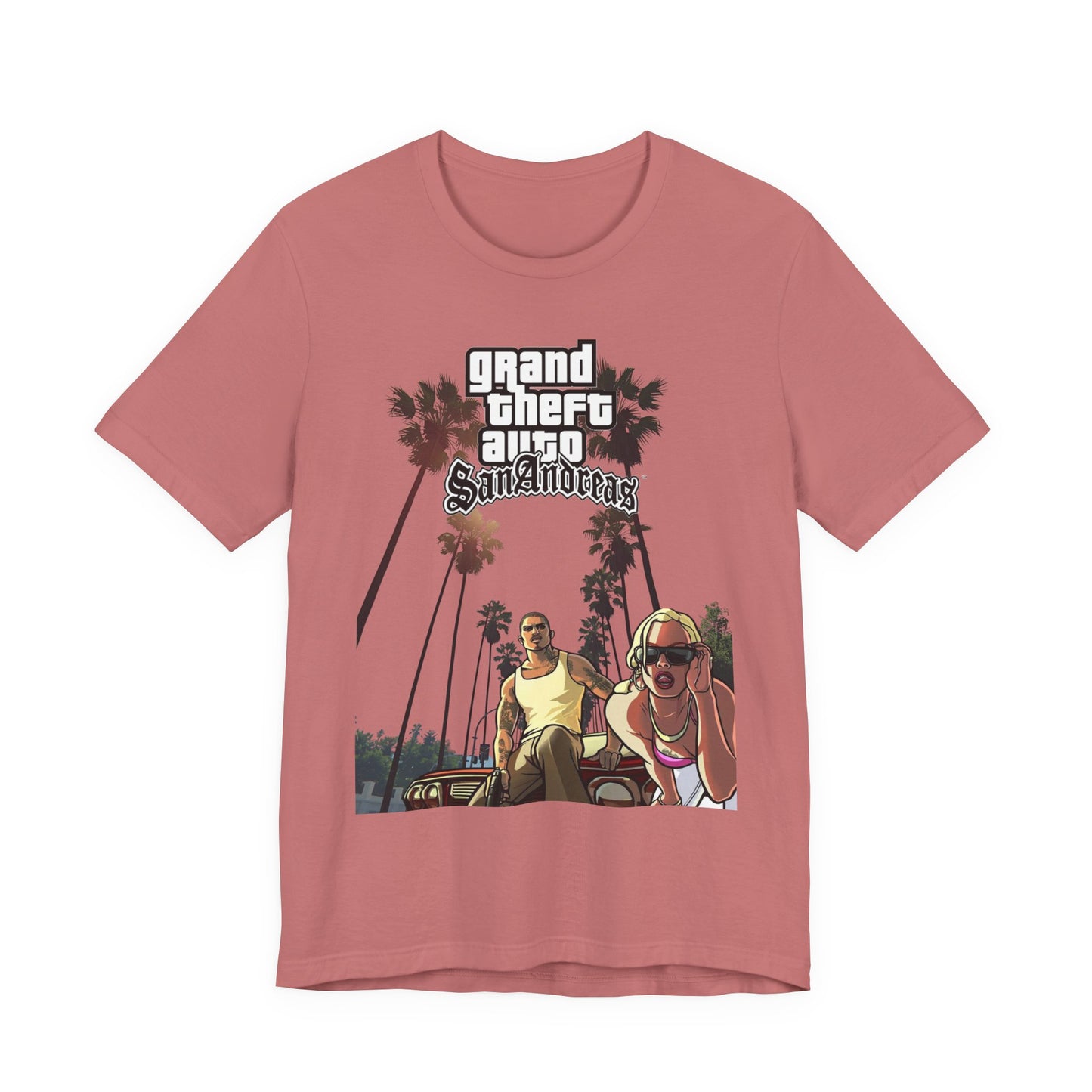 Grand Theft Auto Inspired Unisex Tee, Gamer Gift, Video Game T-Shirt, Casual Style, Graphic Tee, Fun Summer Top