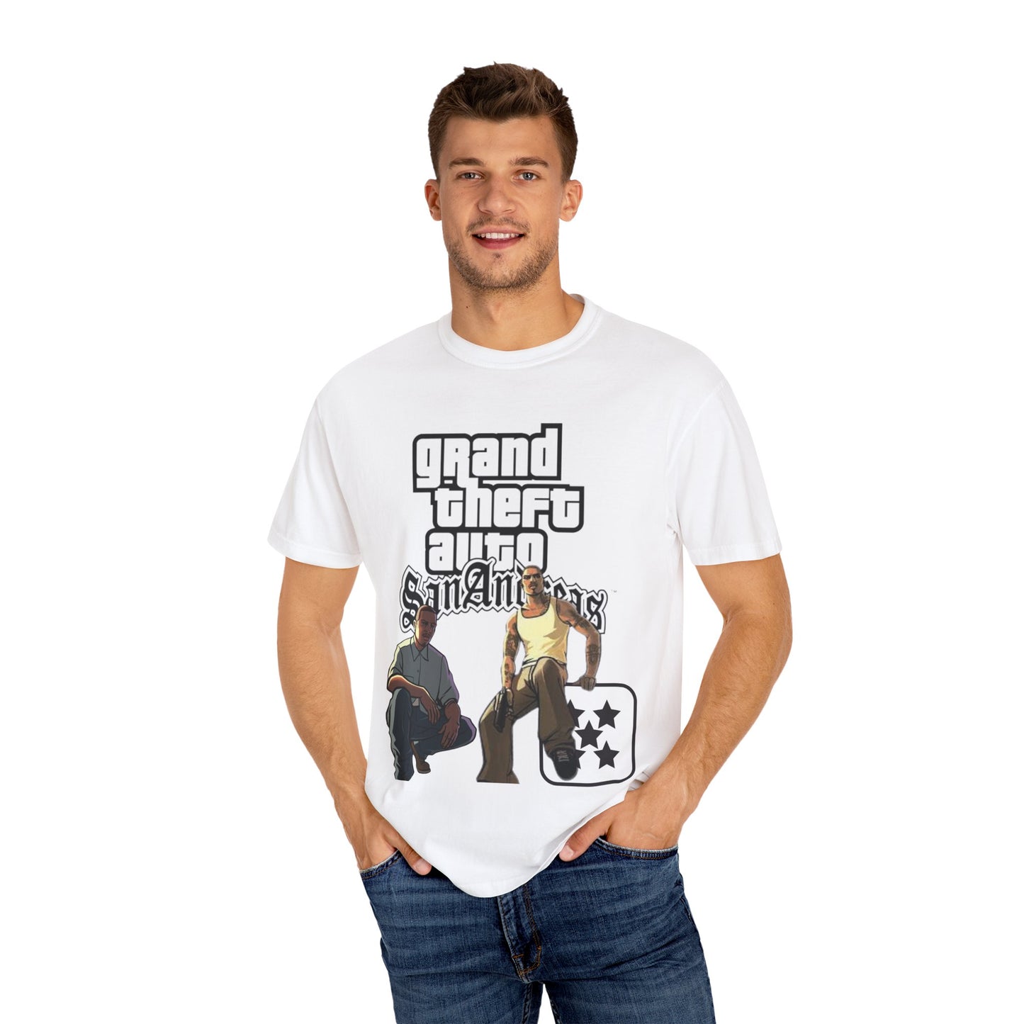 GTA San Andreas Garment-Dyed T-shirt