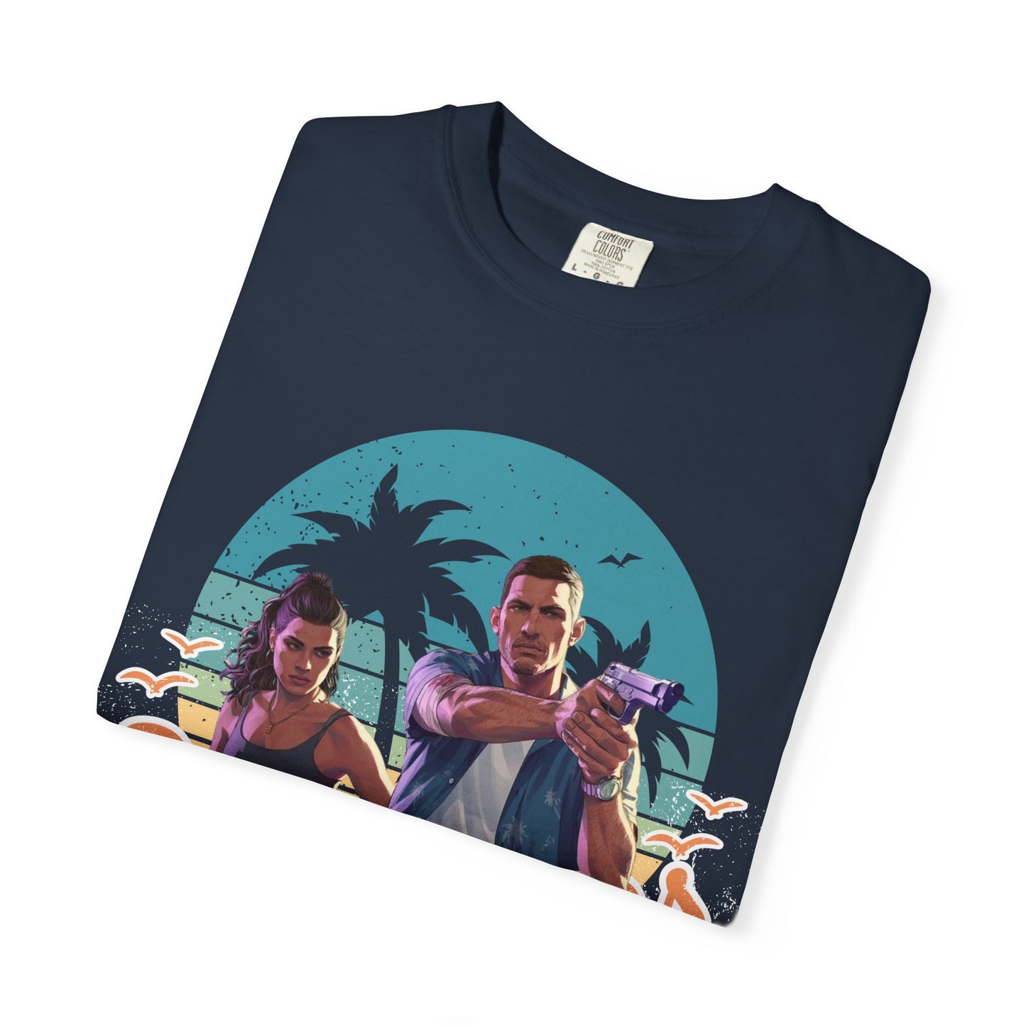 Retro Summer Vibe T-Shirt, Vacation Tee, Beach Day Shirt, Fun Summer Apparel, Unisex Graphic Tee, Gift for Him or Her