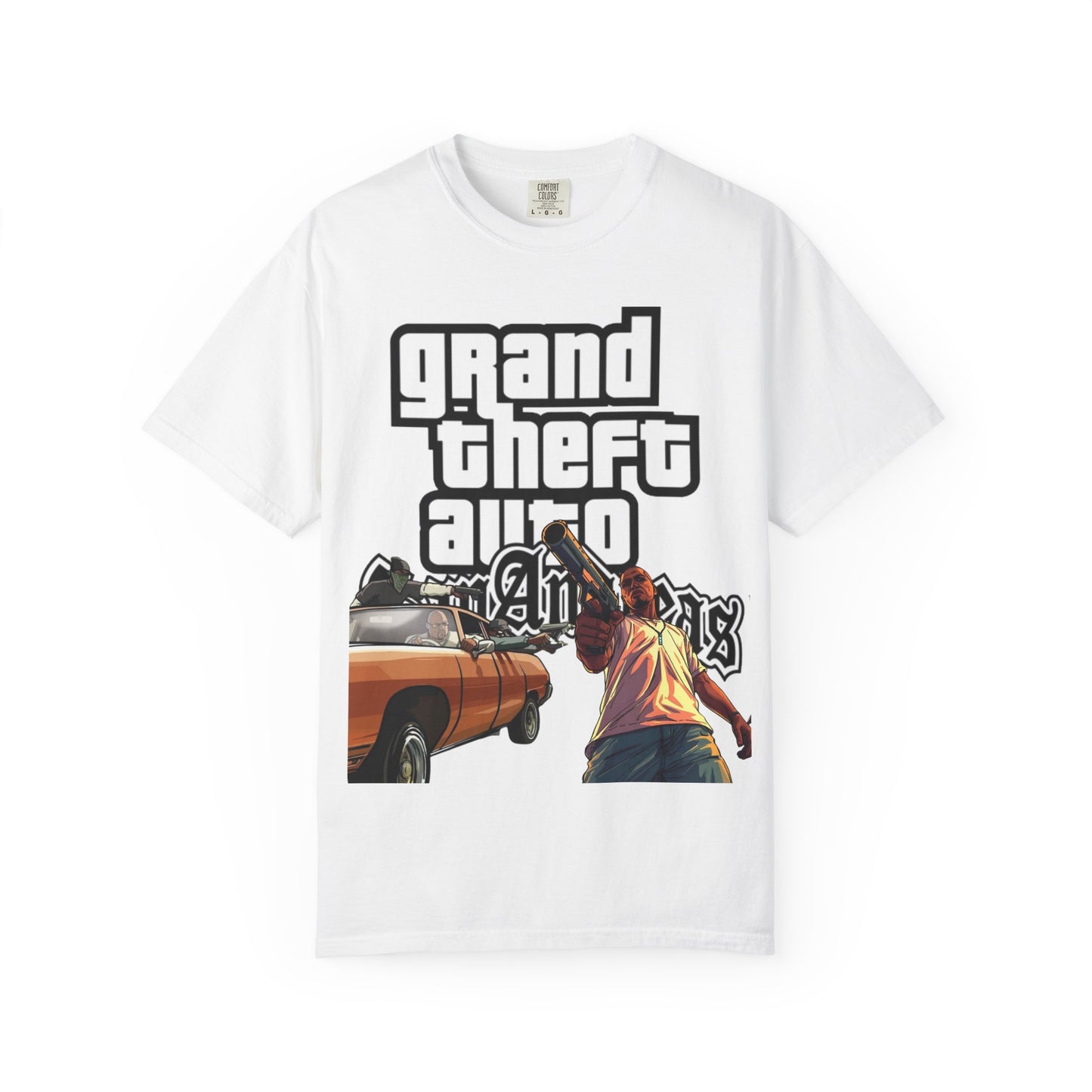 GTA-Inspired Unisex T-Shirt, Graphic Tee, Gamer Gift, Casual Wear, Vintage Style, Streetwear Fashion
