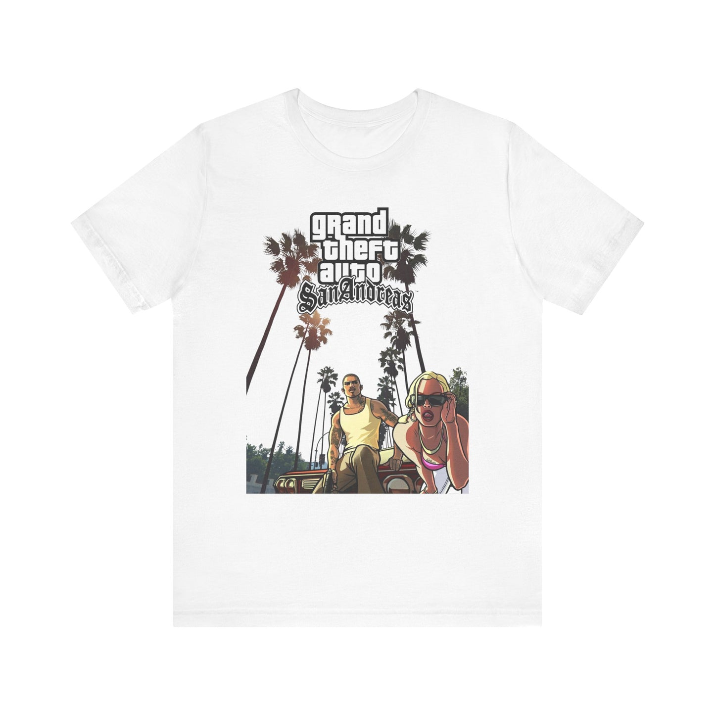 Grand Theft Auto Inspired Unisex Tee, Gamer Gift, Video Game T-Shirt, Casual Style, Graphic Tee, Fun Summer Top
