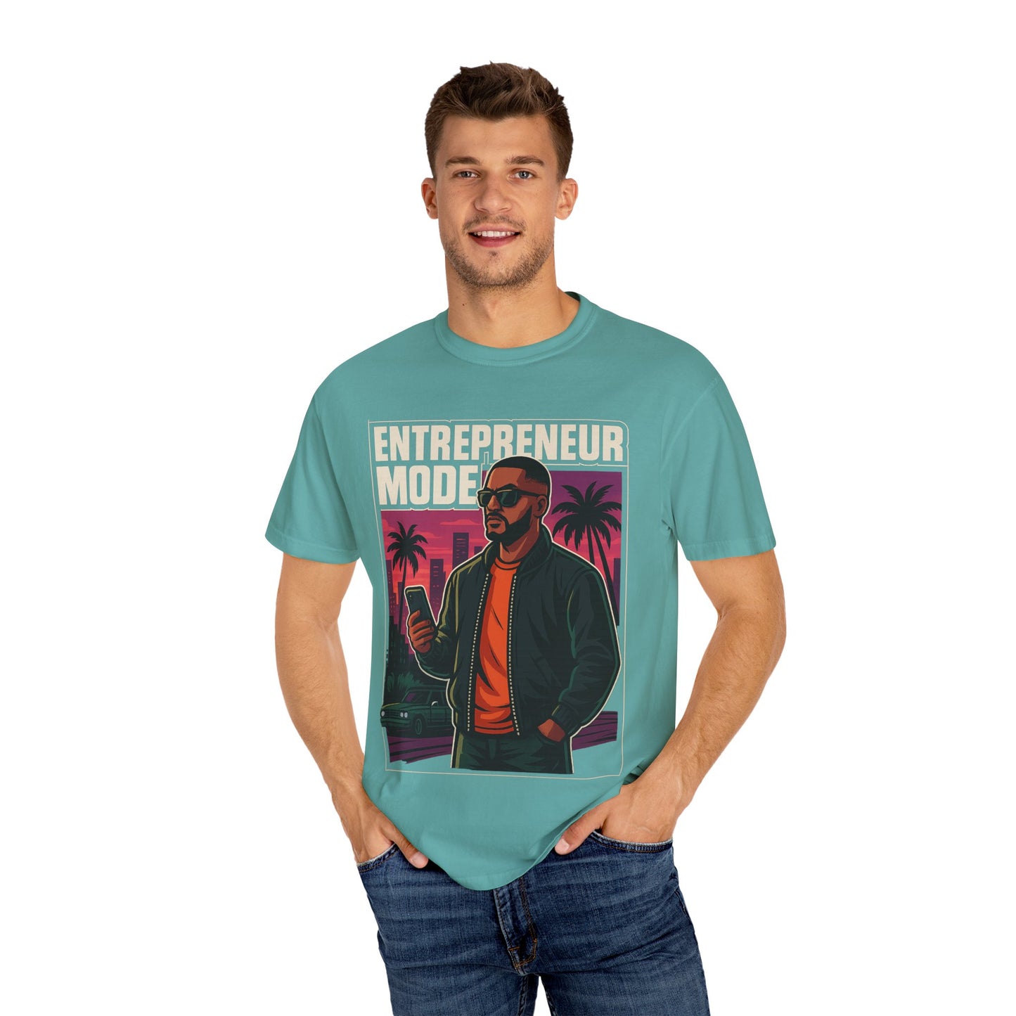 Entrepreneur Model T-shirt - Vintage Graphic Tee for Creatives, Casual Wear, Gift for Trendsetters, Unisex Fashion, Streetwear Style
