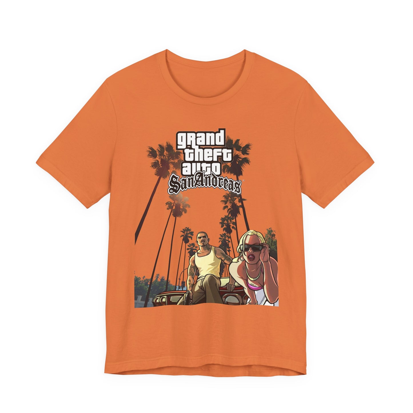 Grand Theft Auto Inspired Unisex Tee, Gamer Gift, Video Game T-Shirt, Casual Style, Graphic Tee, Fun Summer Top