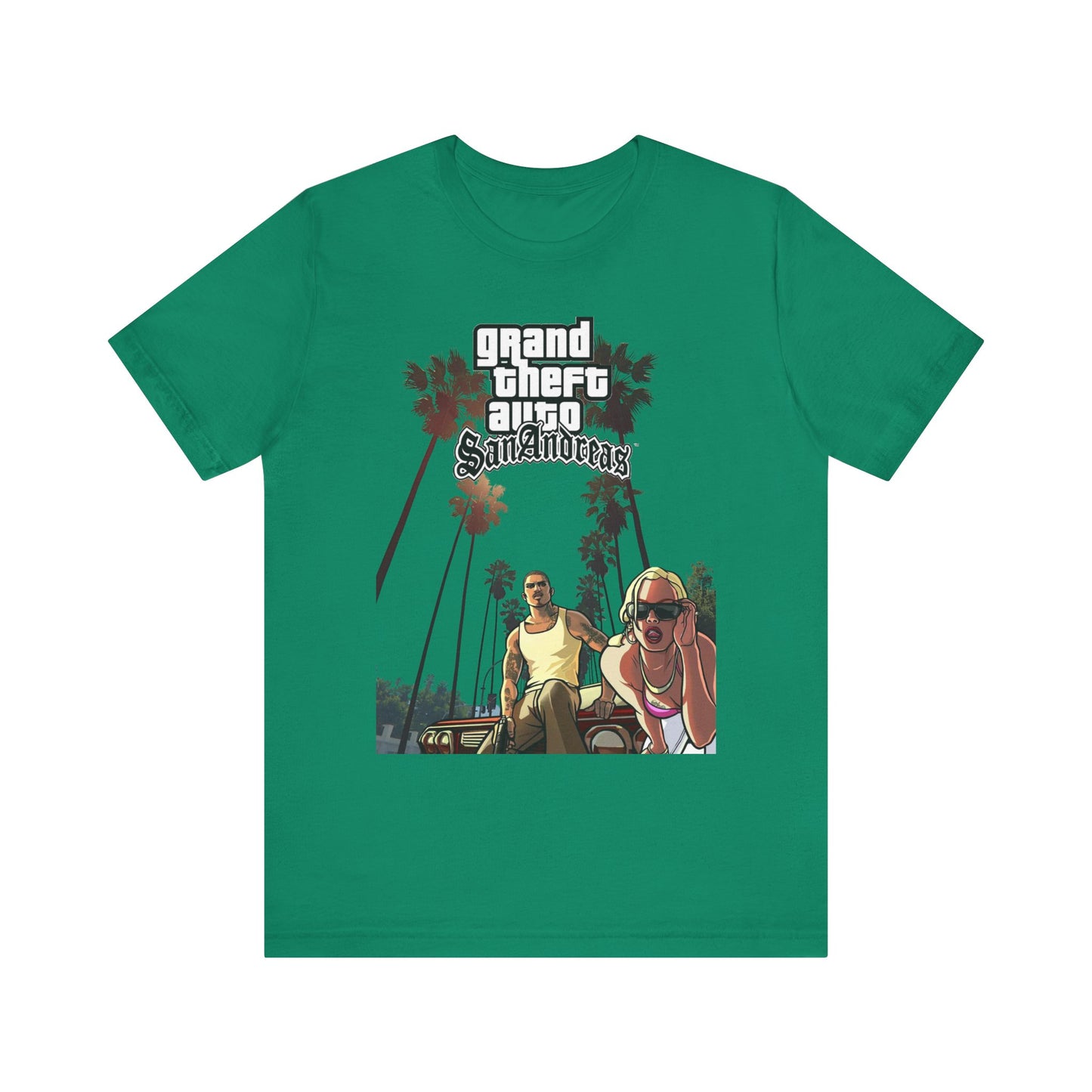 Grand Theft Auto Inspired Unisex Tee, Gamer Gift, Video Game T-Shirt, Casual Style, Graphic Tee, Fun Summer Top