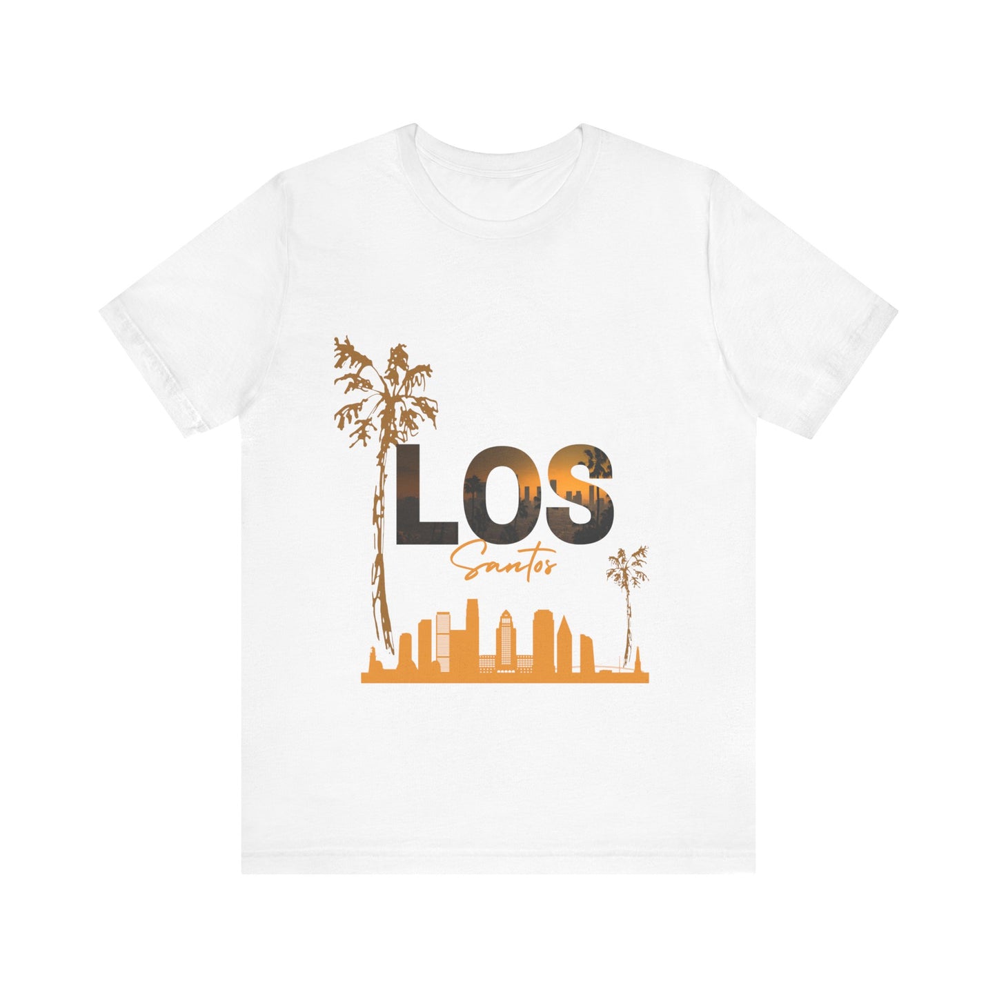 Gamer Tee - Los Santos GTA Universe Unisex Jersey Short Sleeve Tee