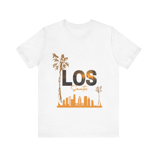 Gamer Tee - Los Santos GTA Universe Unisex Jersey Short Sleeve Tee
