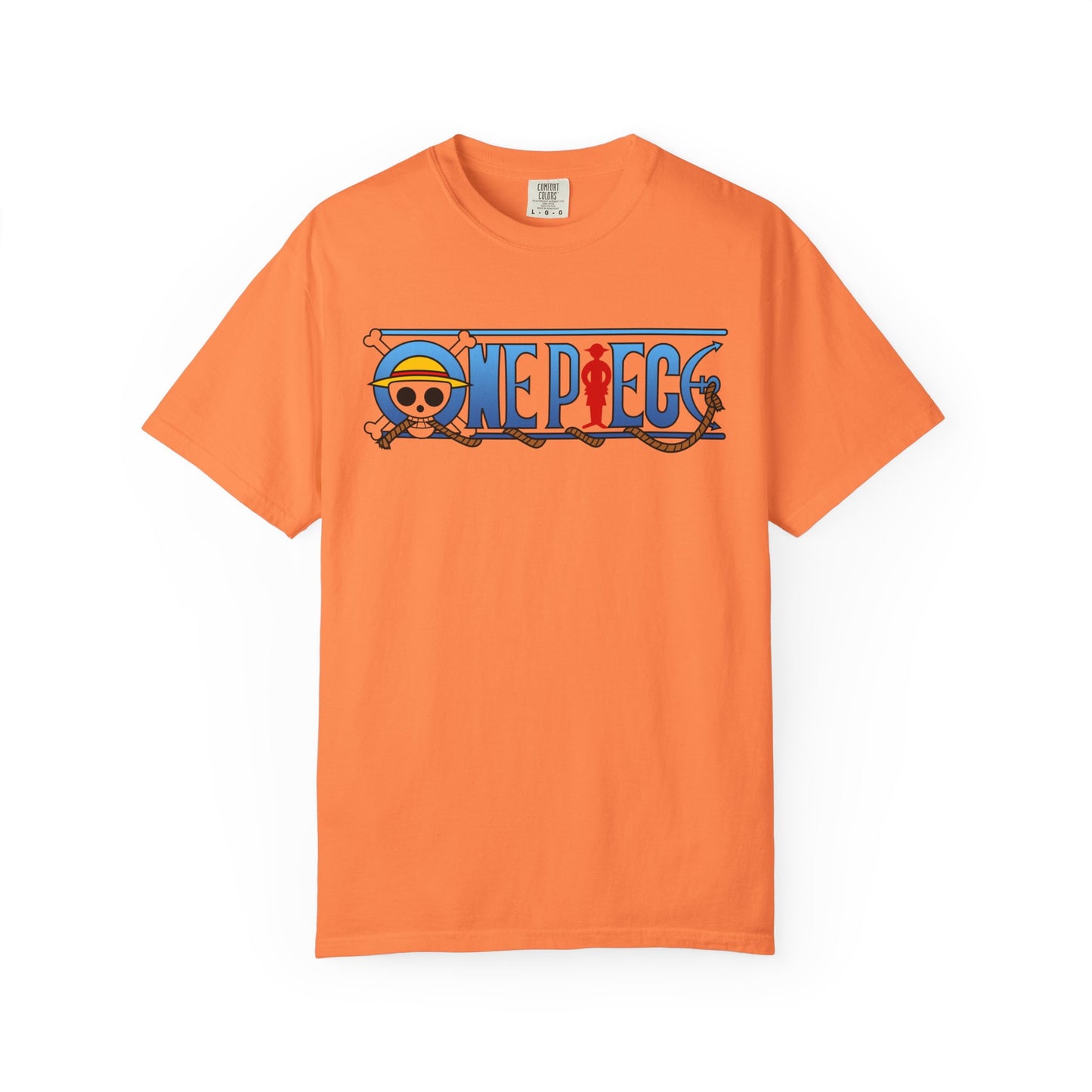 One Piece Unisex Garment-Dyed T-shirt | Anime Fan Tee, Gift for Otaku, Casual Wear, Comfortable Top, Unique Graphic Shirt