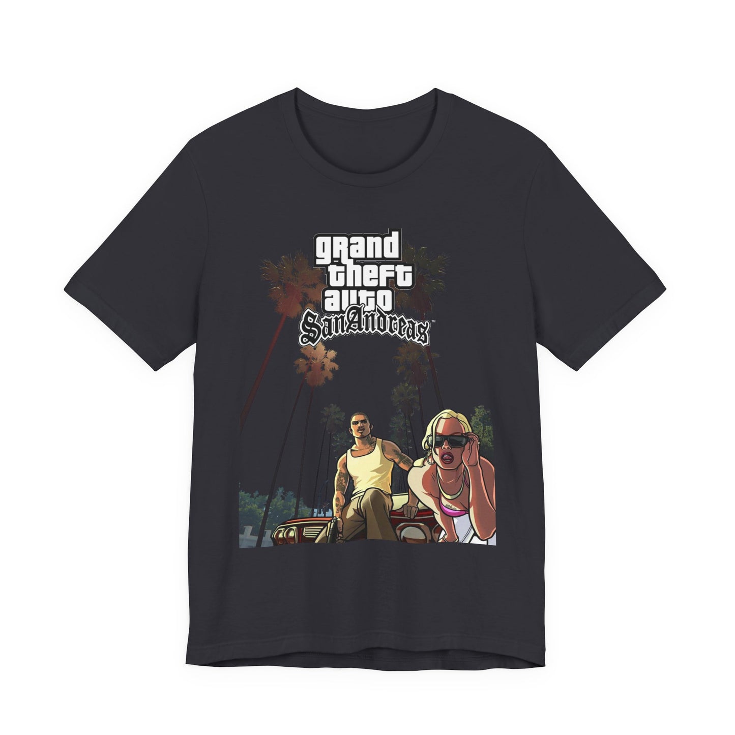 Grand Theft Auto Inspired Unisex Tee, Gamer Gift, Video Game T-Shirt, Casual Style, Graphic Tee, Fun Summer Top