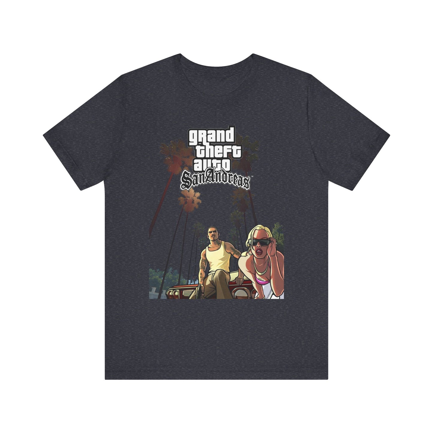 Grand Theft Auto Inspired Unisex Tee, Gamer Gift, Video Game T-Shirt, Casual Style, Graphic Tee, Fun Summer Top