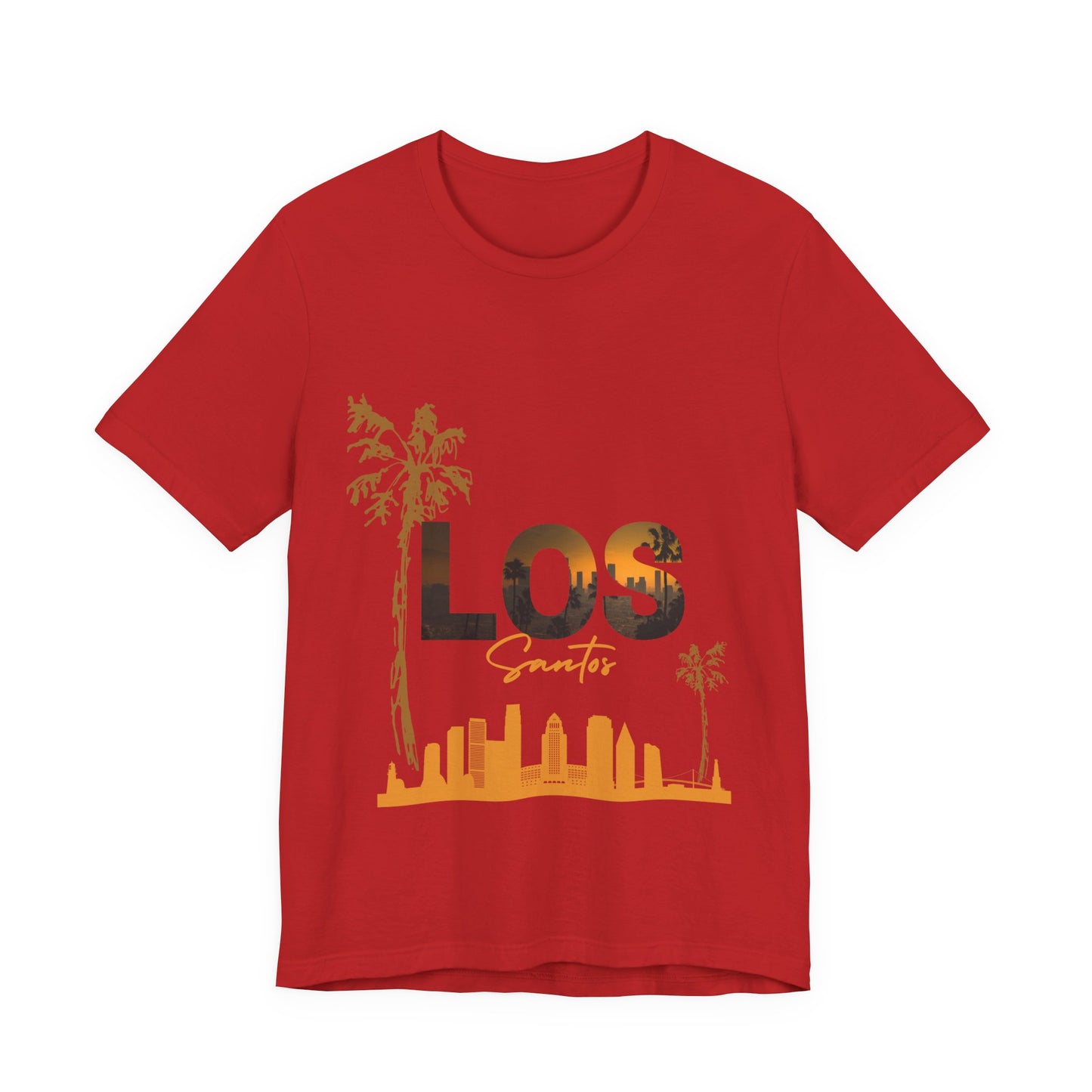 Gamer Tee - Los Santos GTA Universe Unisex Jersey Short Sleeve Tee