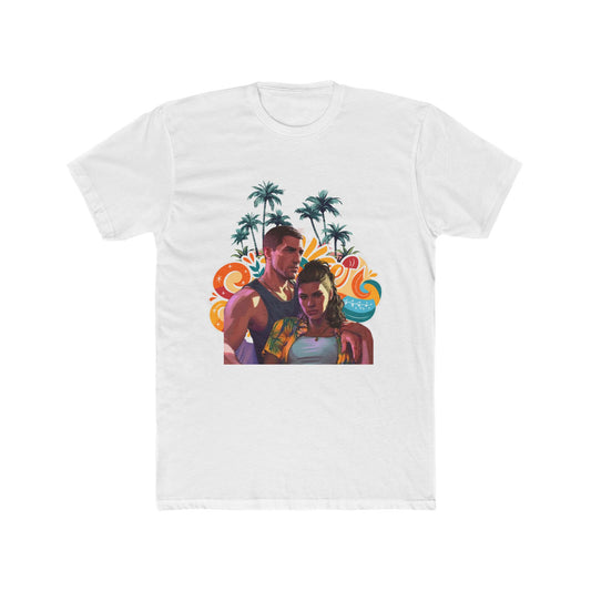Cotton Tee GTA 6 Unisex Crew Shirt