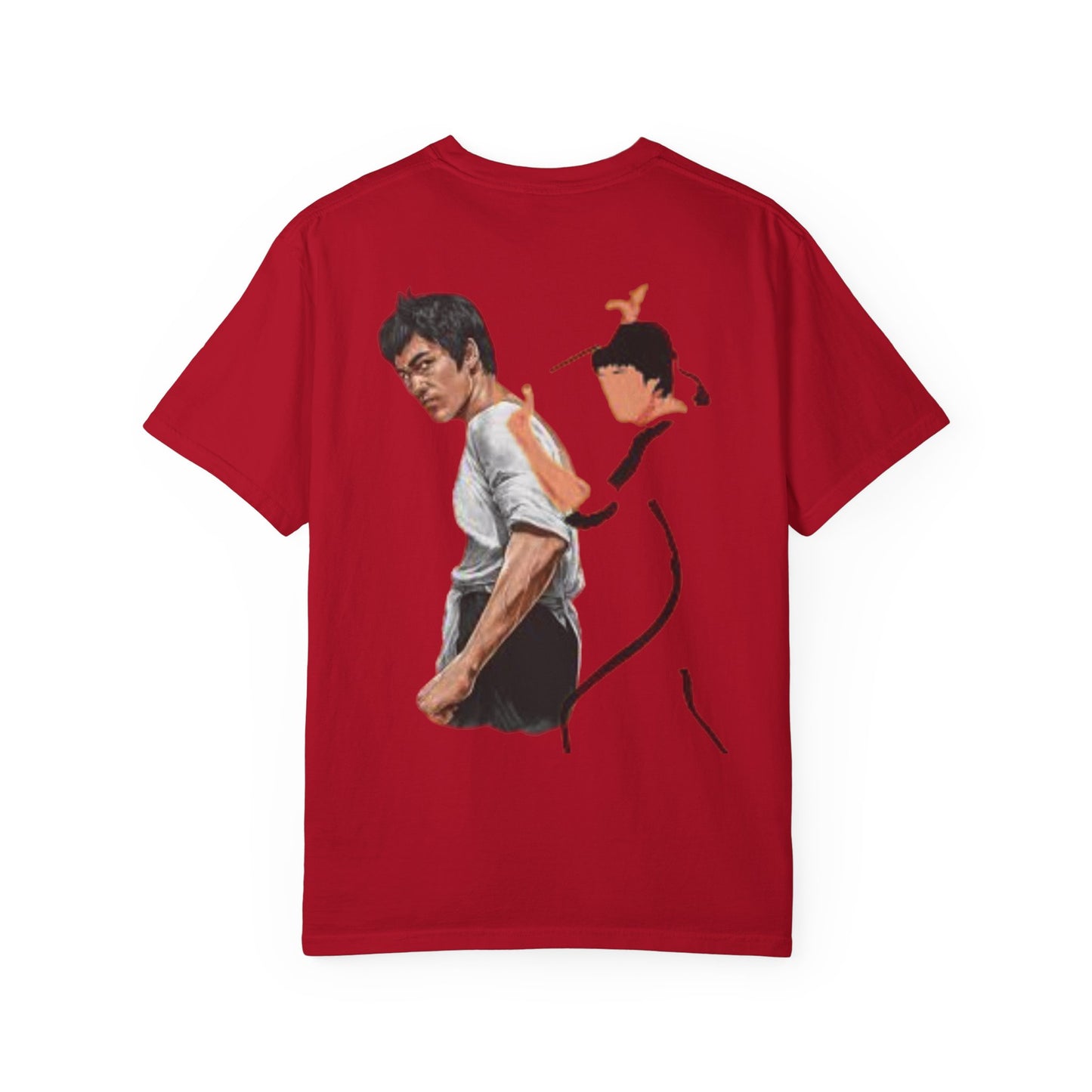 Dynamic Dragon Graphic Tee, Unisex Casual Shirt, Cool Art T-Shirt, Gift for Martial Arts Lovers, Streetwear Essentials